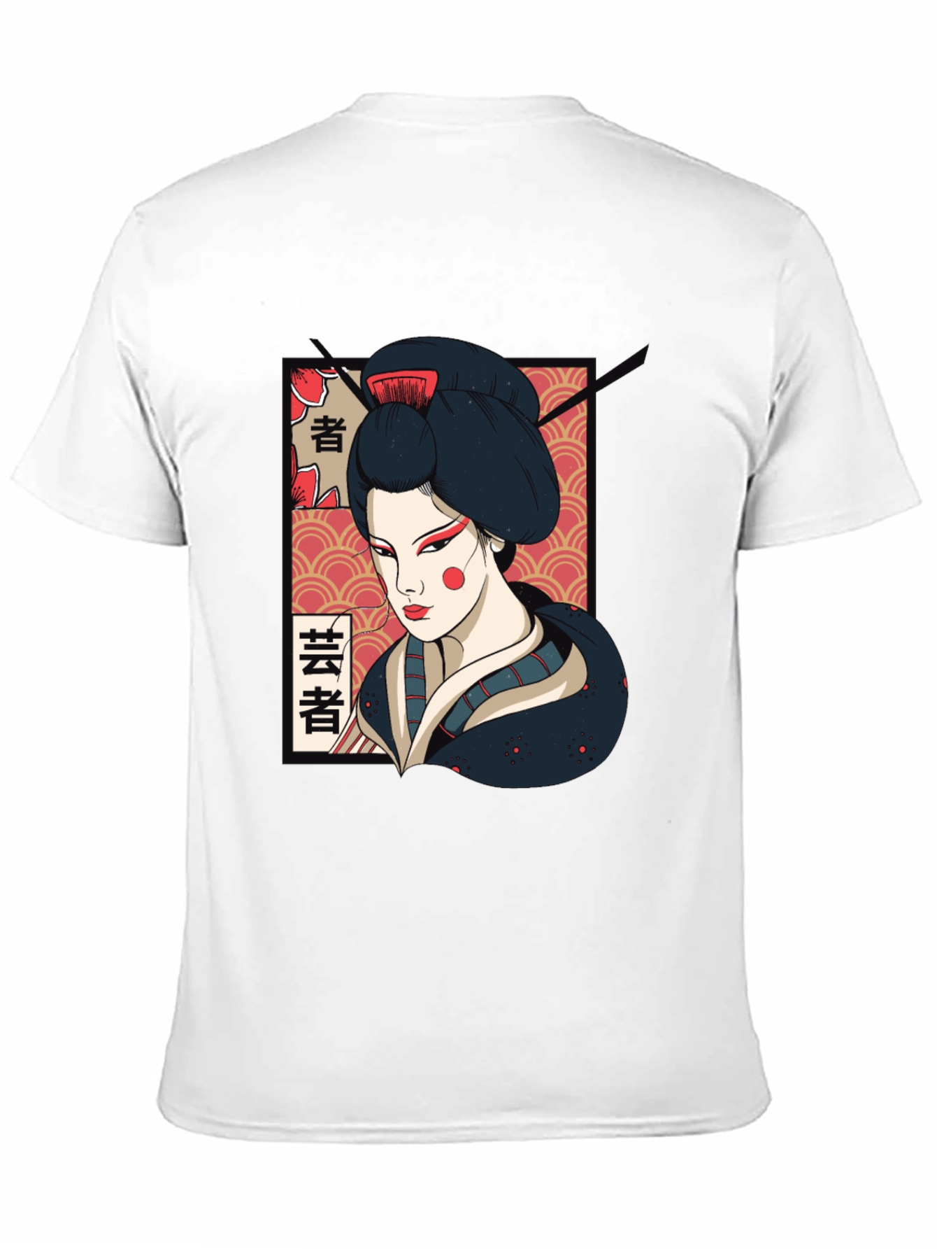 Geisha Graphic T-Shirt - Stylish Unisex Tee
