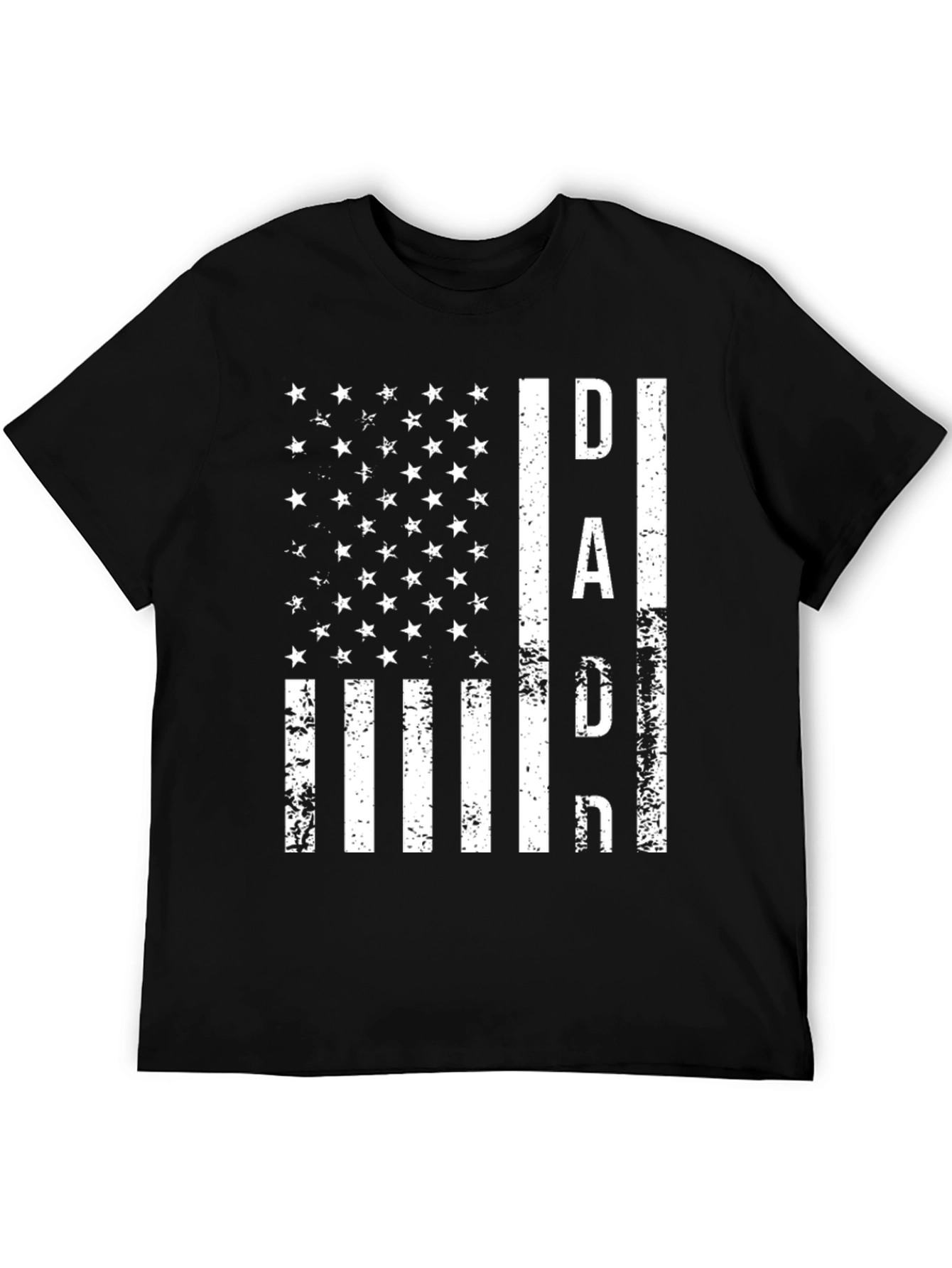 Patriotic Dad T-Shirt - American Flag Design