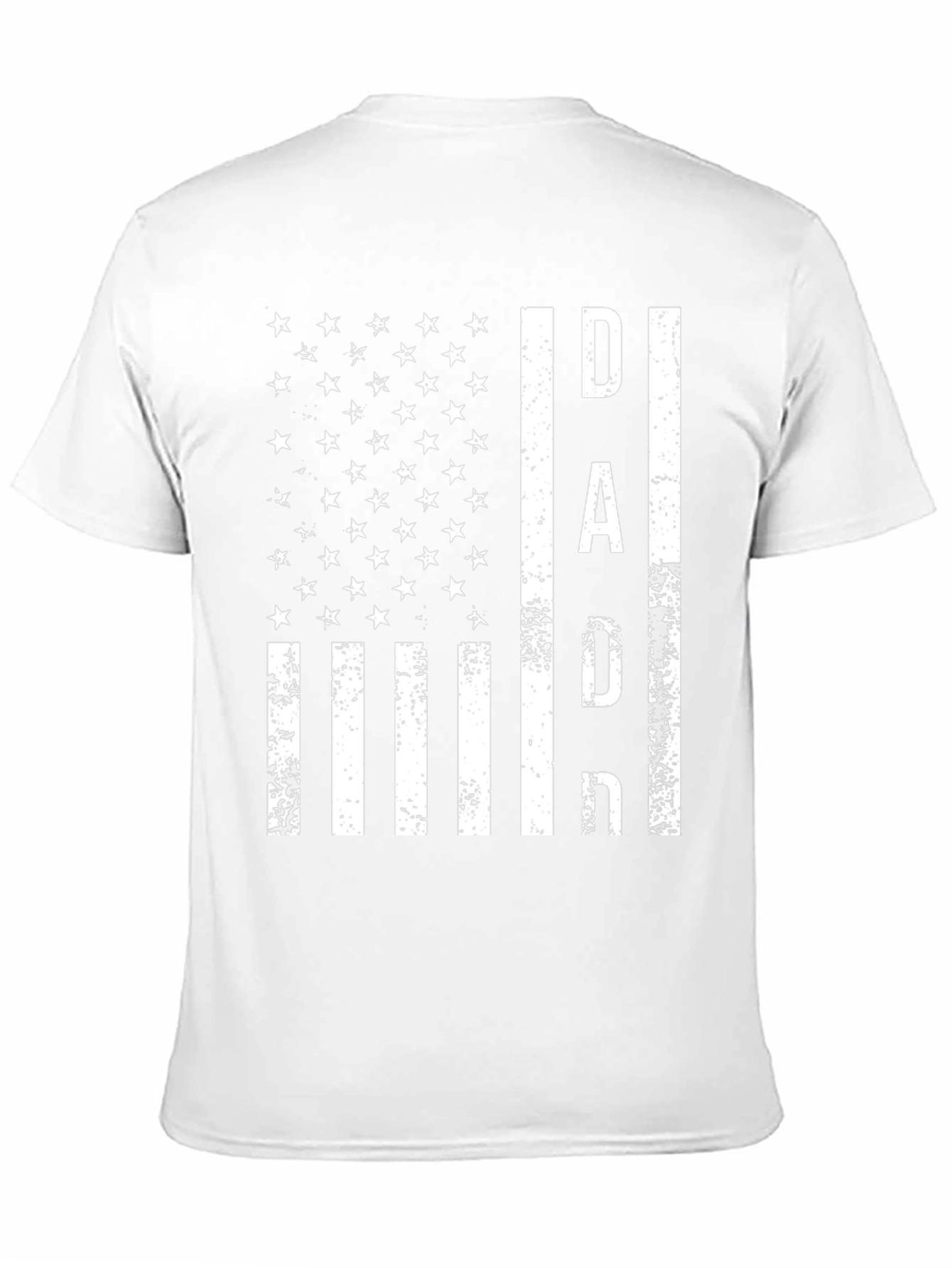 Patriotic Dad T-Shirt - American Flag Design