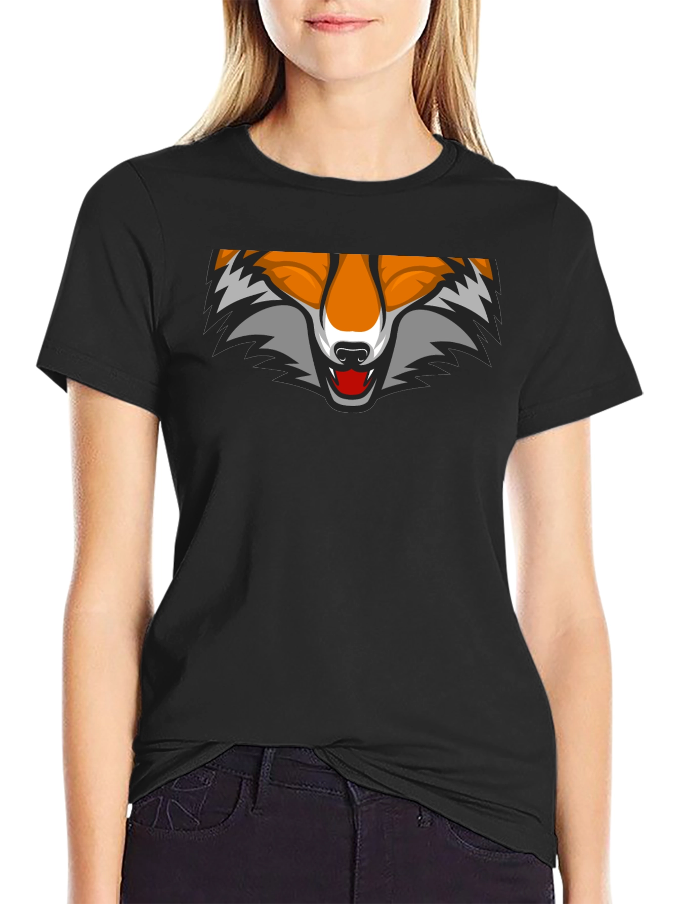 Fox Graphic Tee - Cool Animal Design