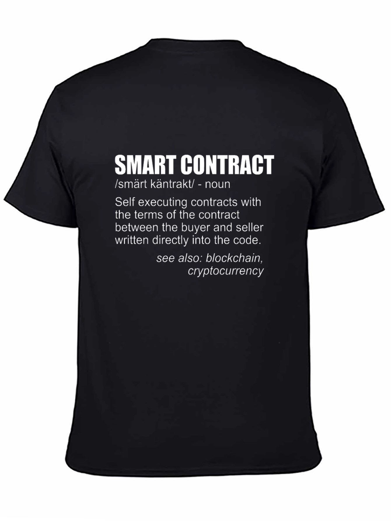 Smart Contract Definition T-Shirt