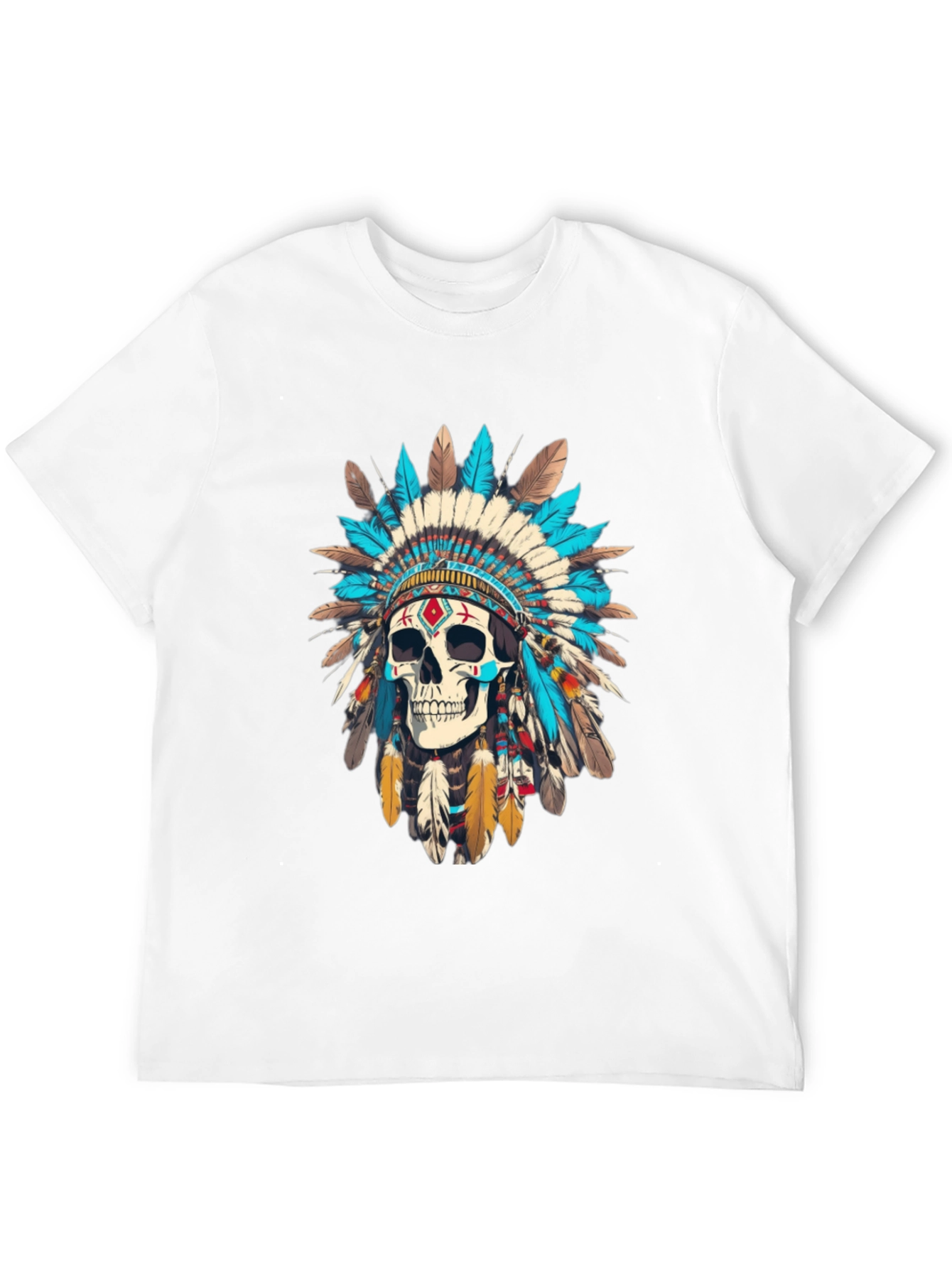 Skull Chief T-Shirt - Black