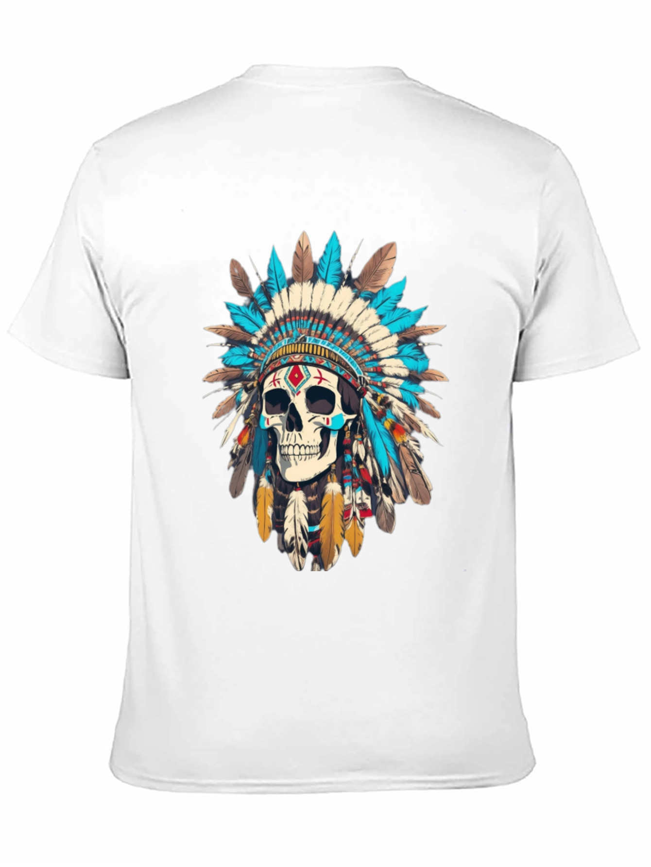 Skull Chief T-Shirt - Black