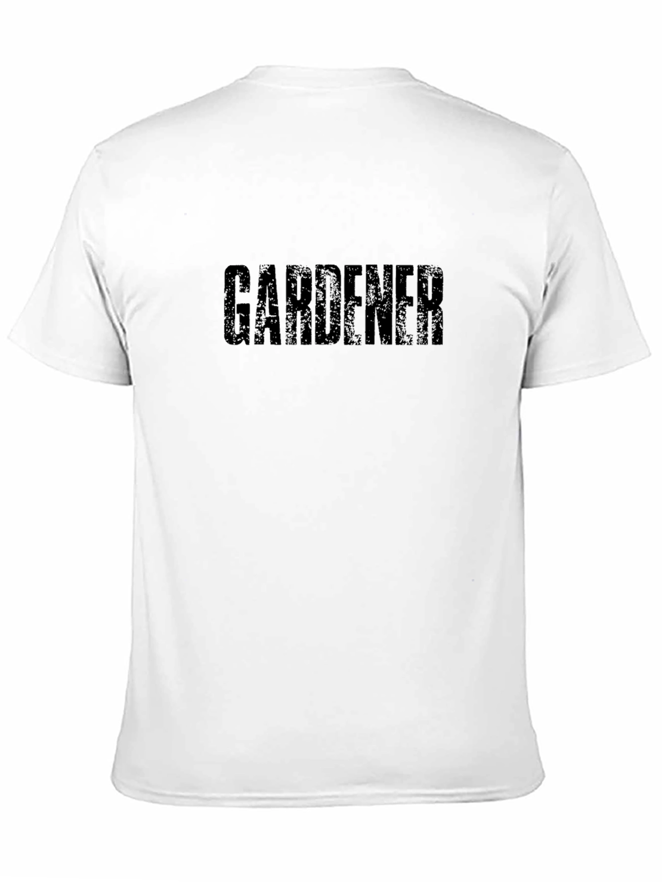 Gardener T-Shirt - Black Cotton Tee