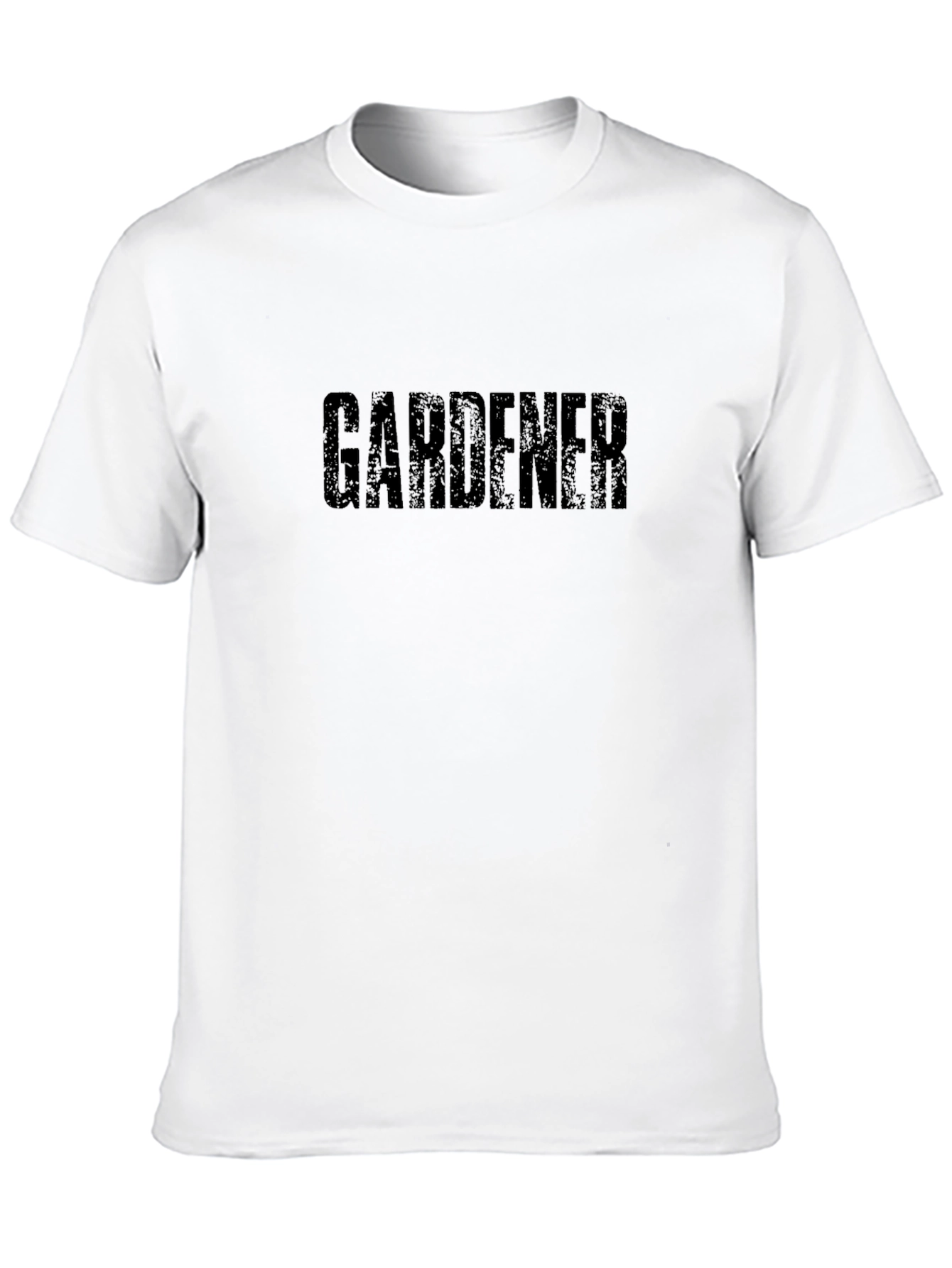 Gardener T-Shirt - Black Cotton Tee