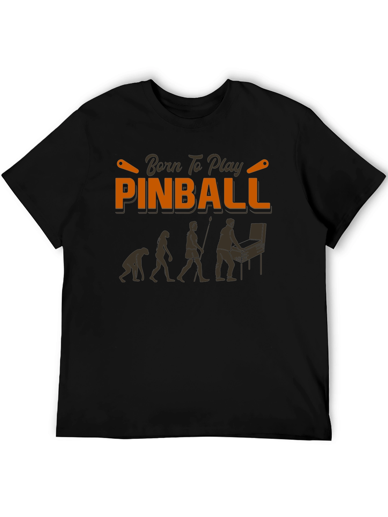 Born to Play Pinball Graphic T-Shirt