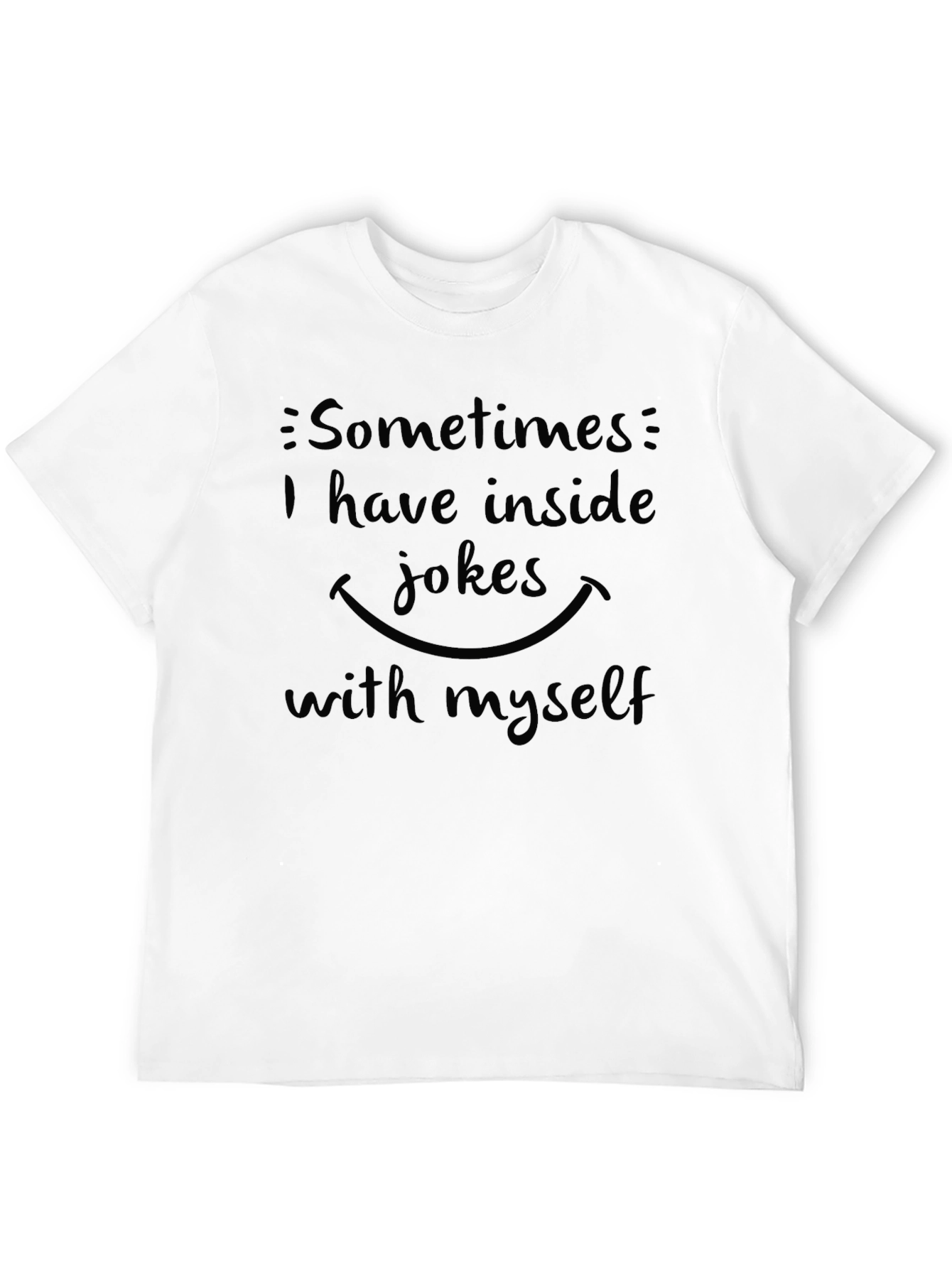 Humorous Graphic Tee: Inside Jokes
