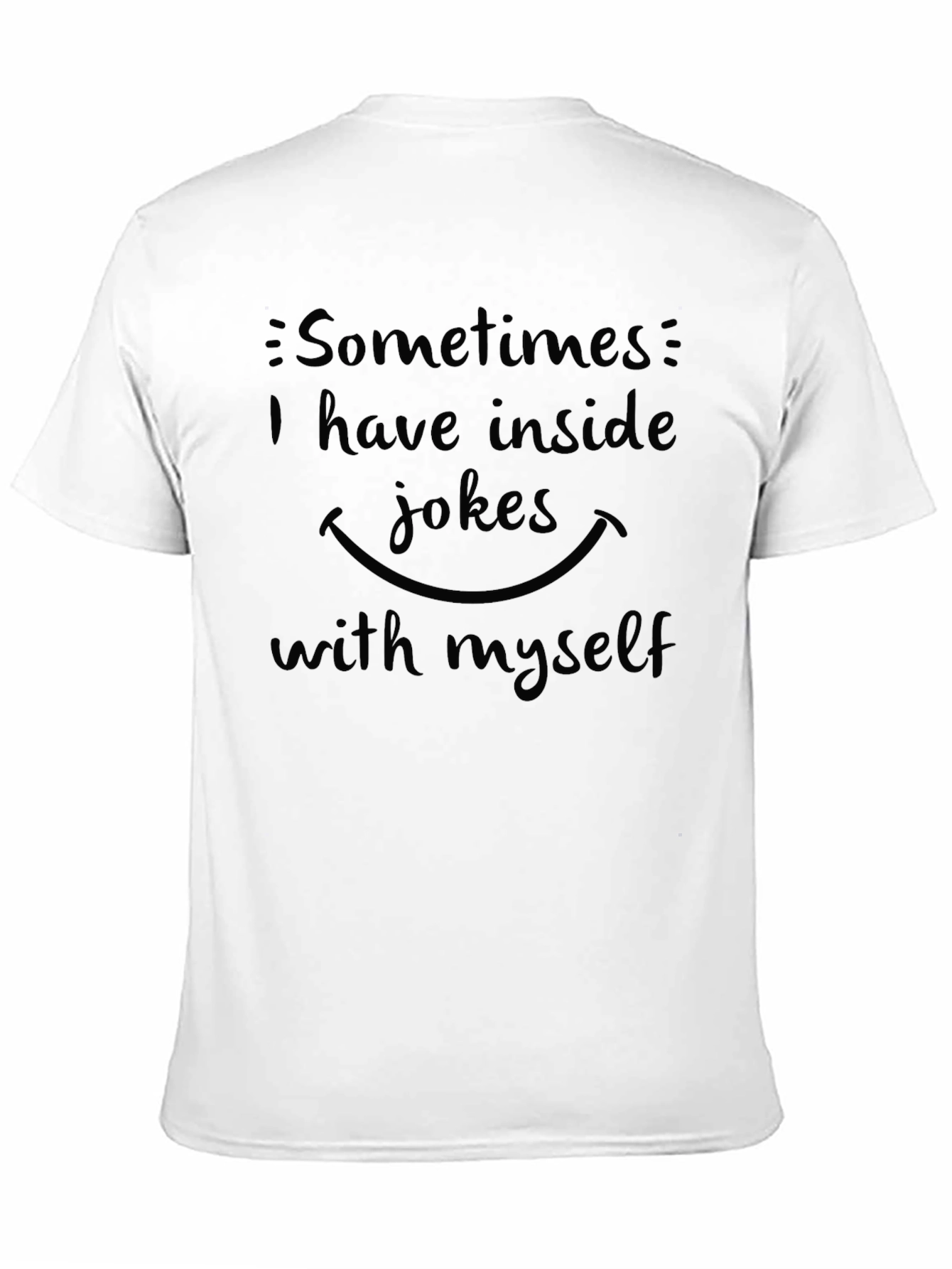 Humorous Graphic Tee: Inside Jokes