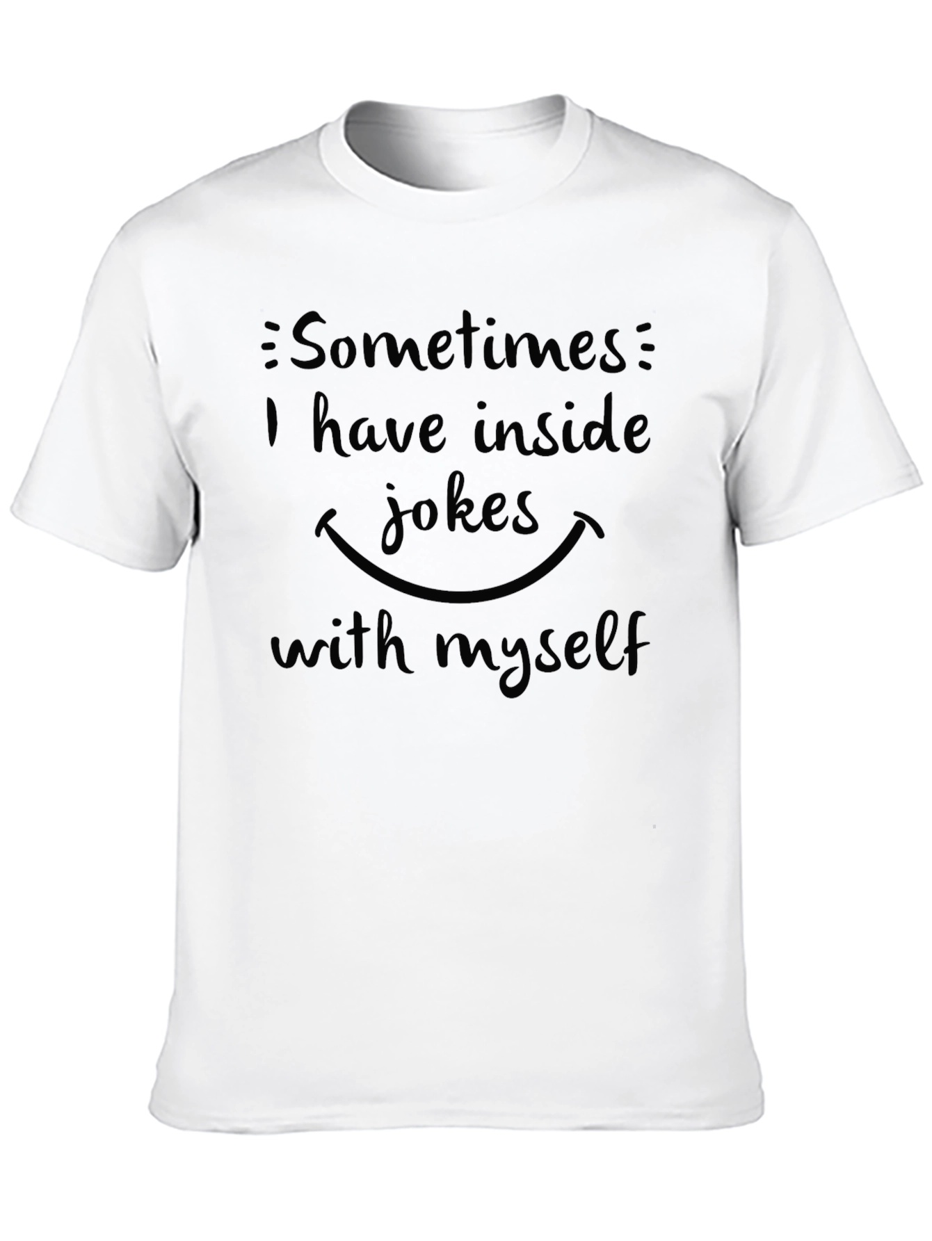 Humorous Graphic Tee: Inside Jokes