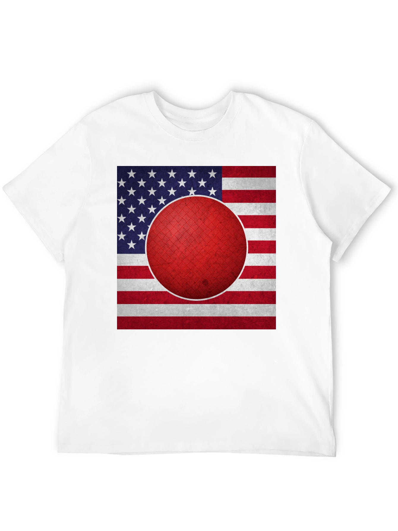Dodgeball American Flag Graphic T-Shirt