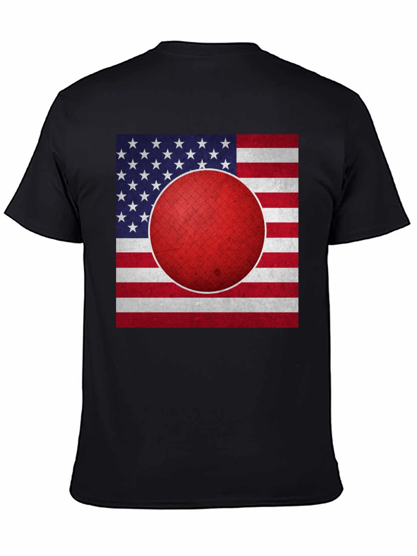 Dodgeball American Flag Graphic T-Shirt