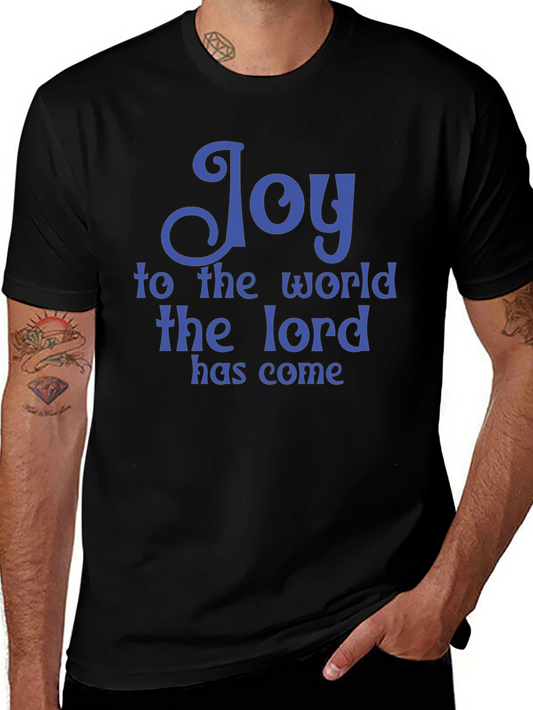 Joy to the World T-Shirt - Holiday Festive Tee