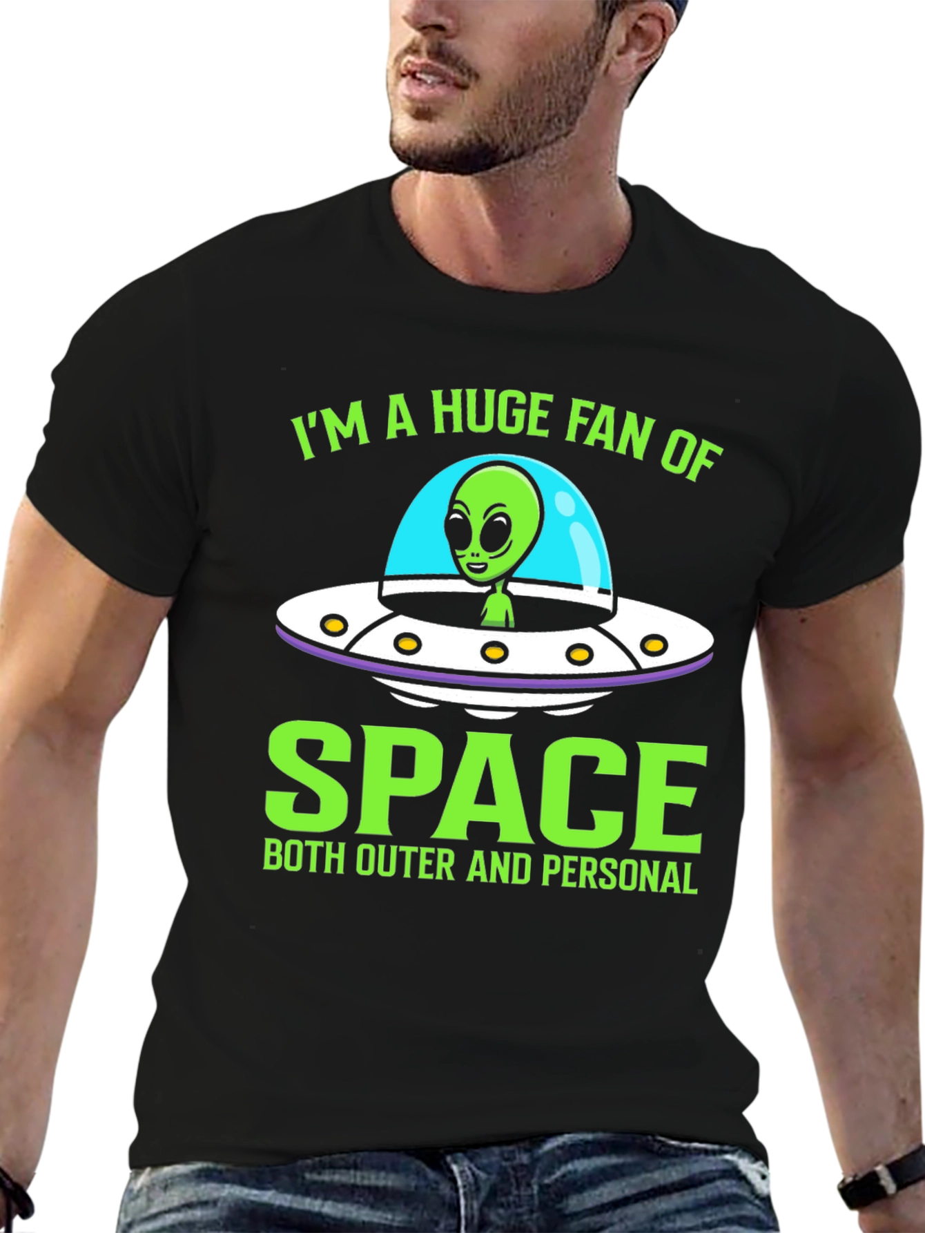 Alien Space Fan T-Shirt