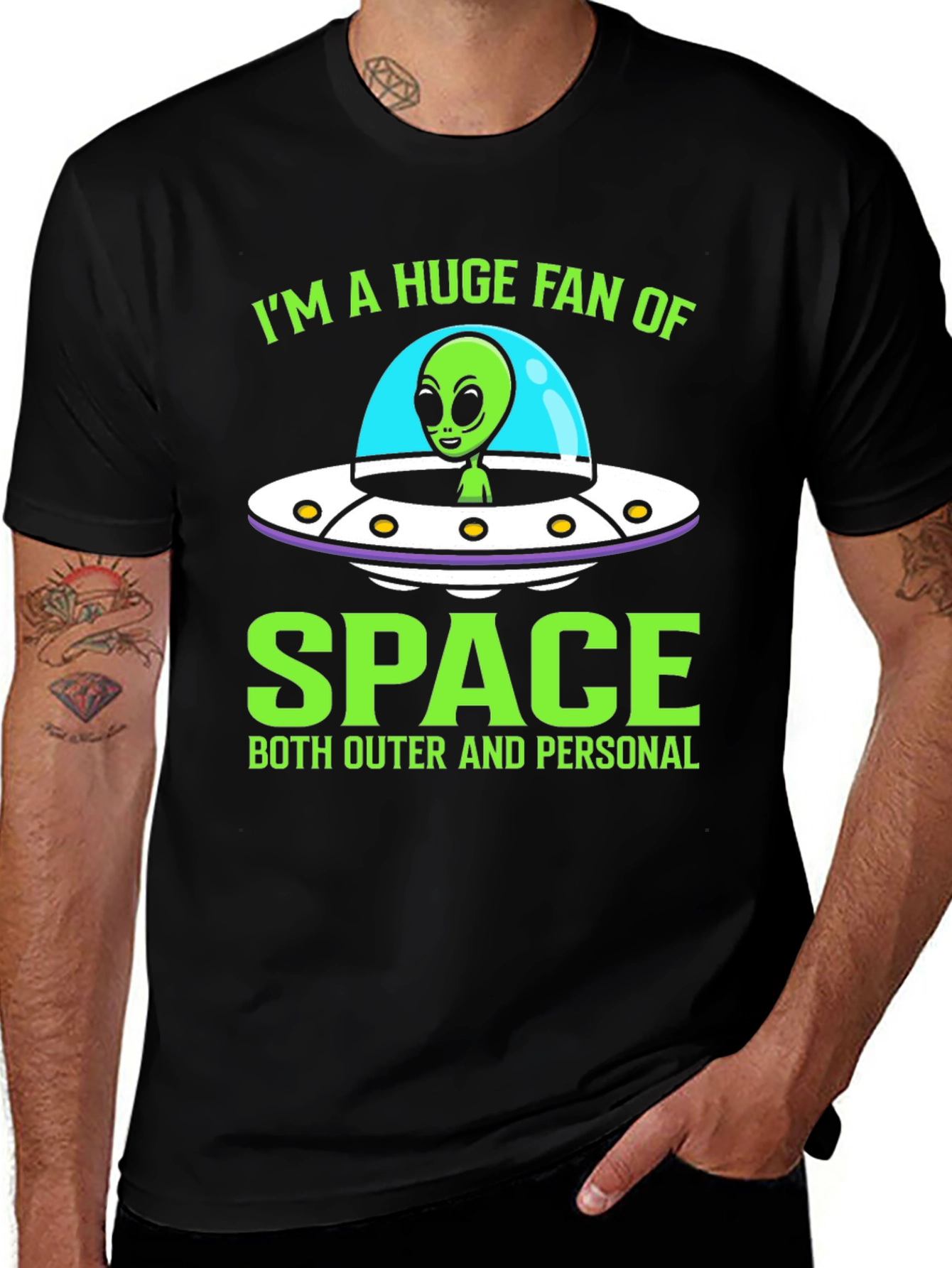 Alien Space Fan T-Shirt