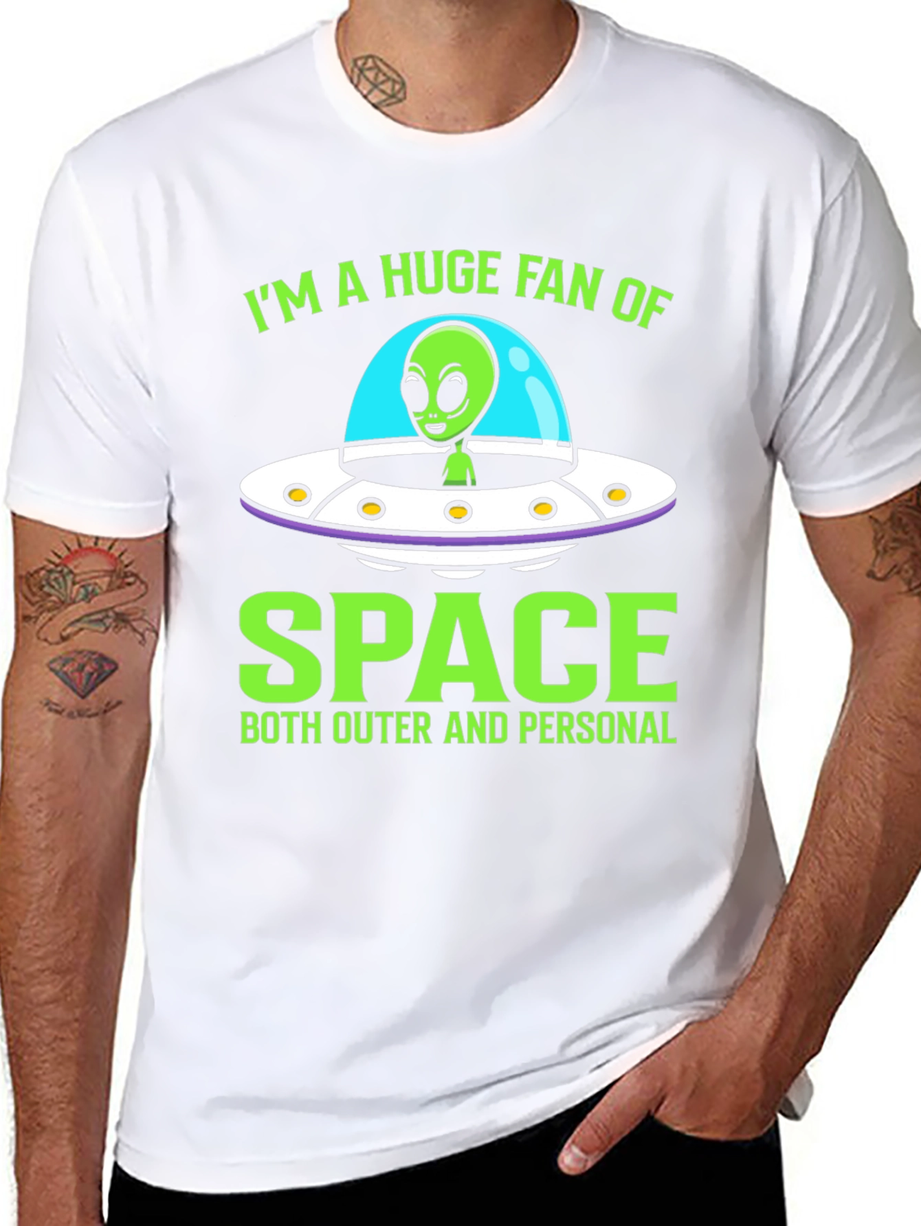 Alien Space Fan T-Shirt