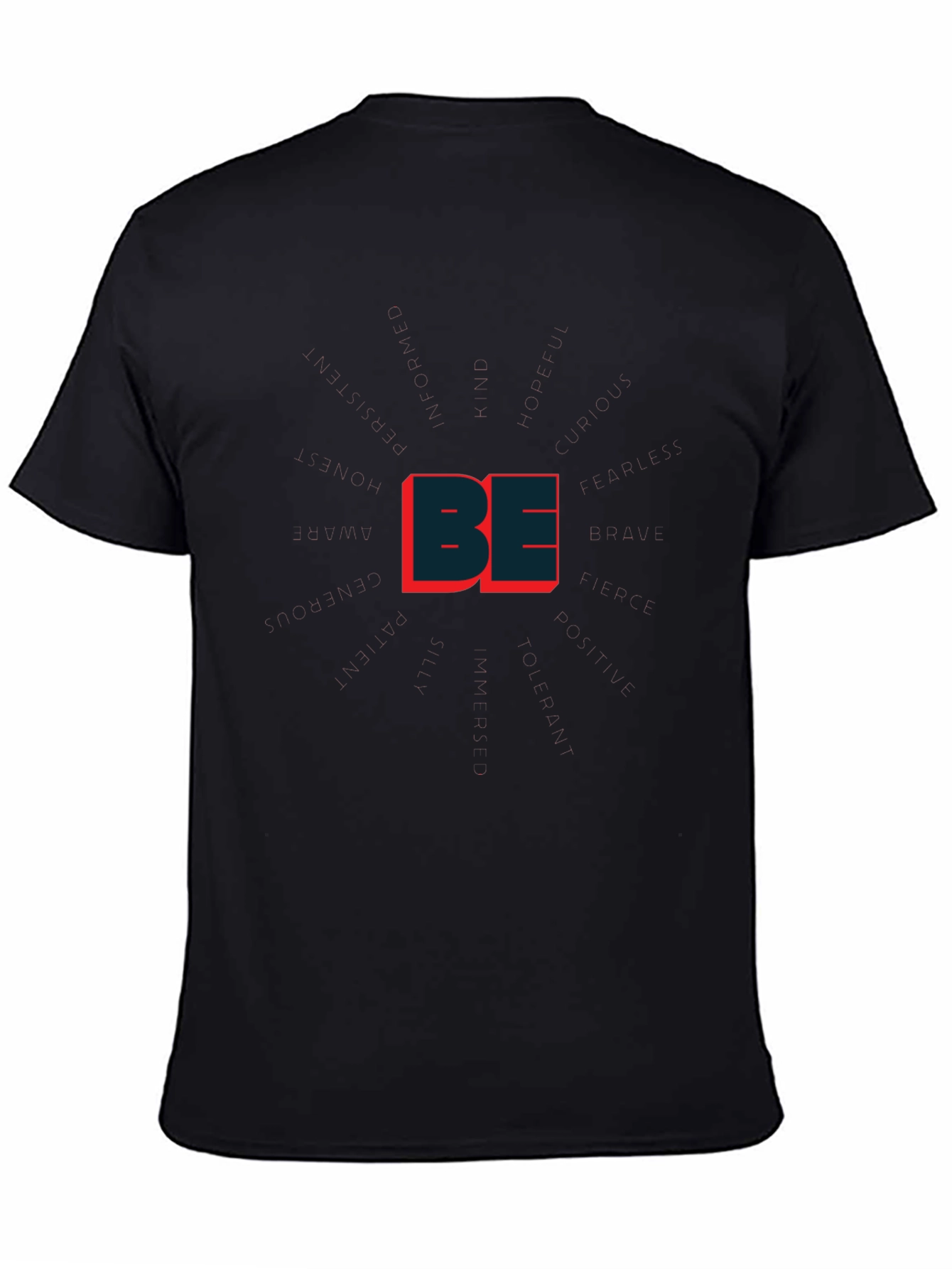 Bold BE Graphic Tee - Classic Black