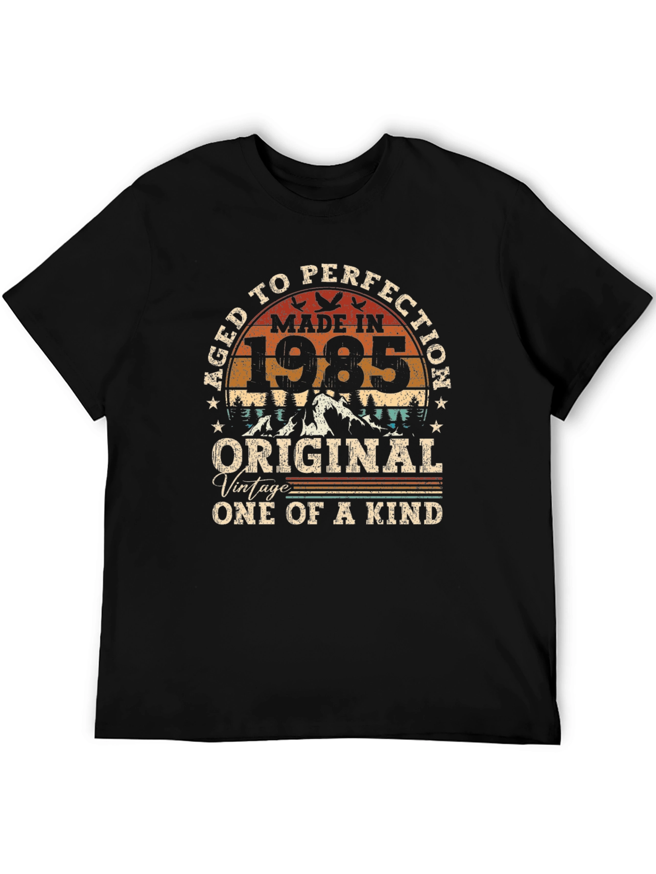 Aged To Perfection 1985 Graphic T-Shirt