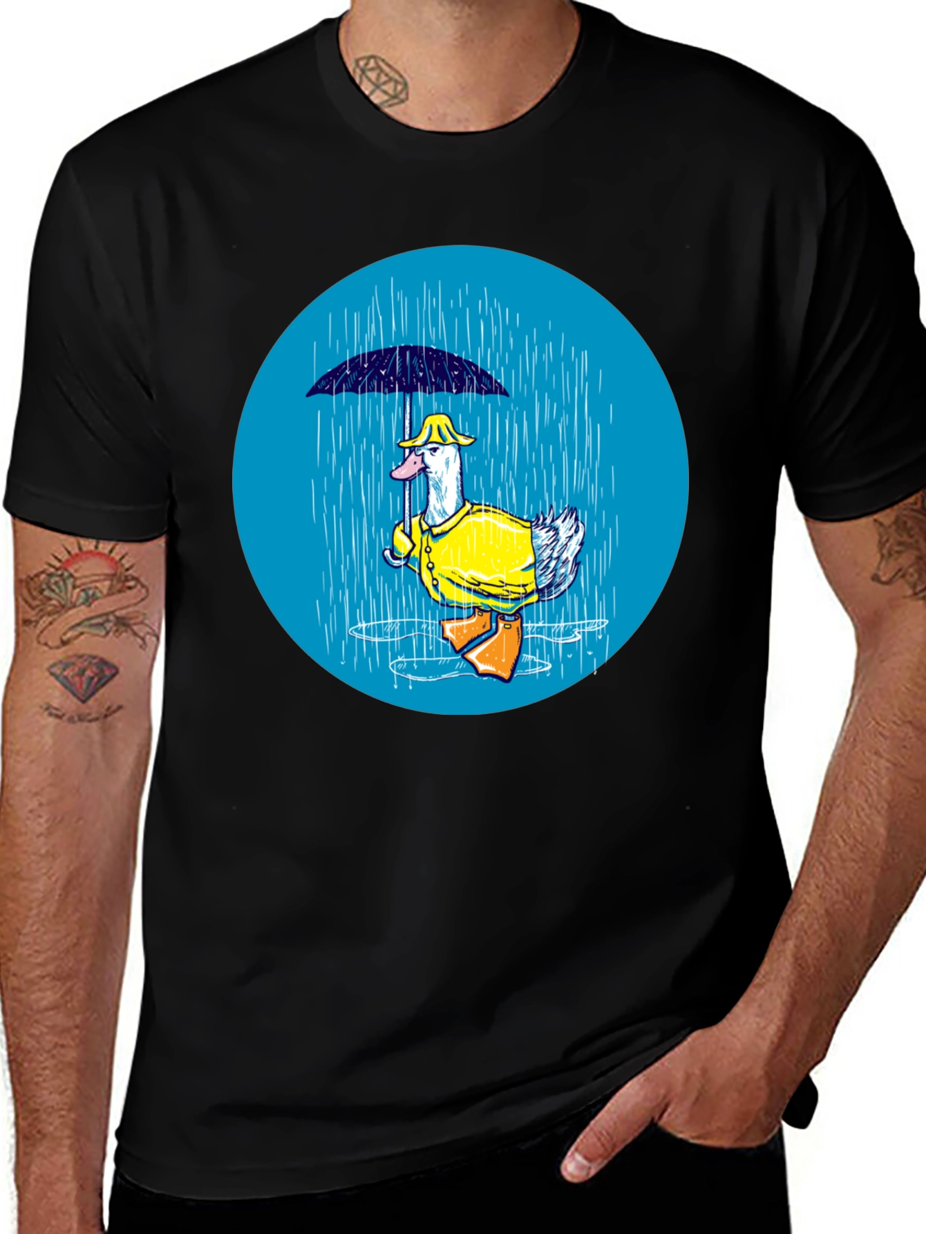 Duck in Rain T-Shirt