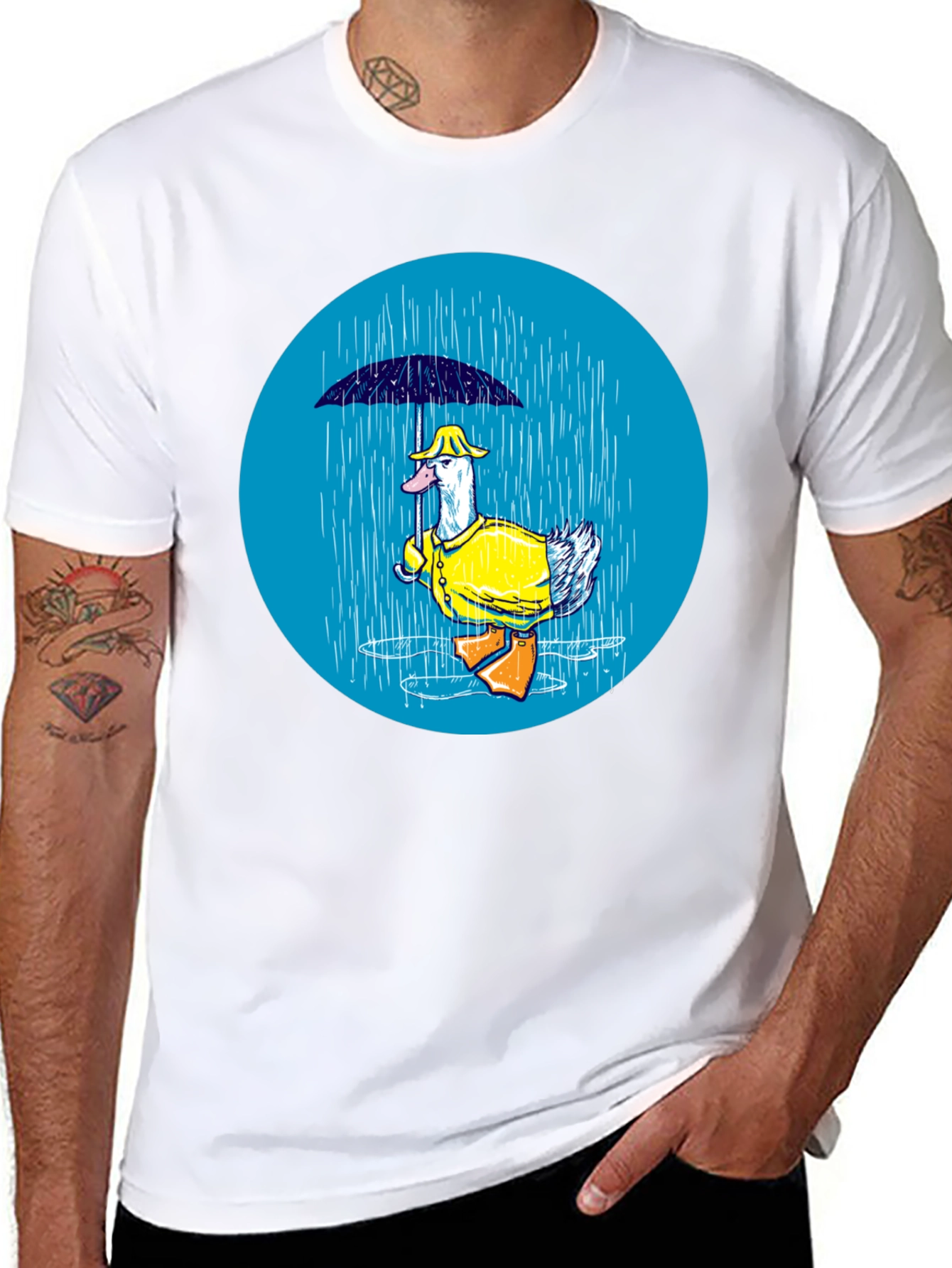 Duck in Rain T-Shirt