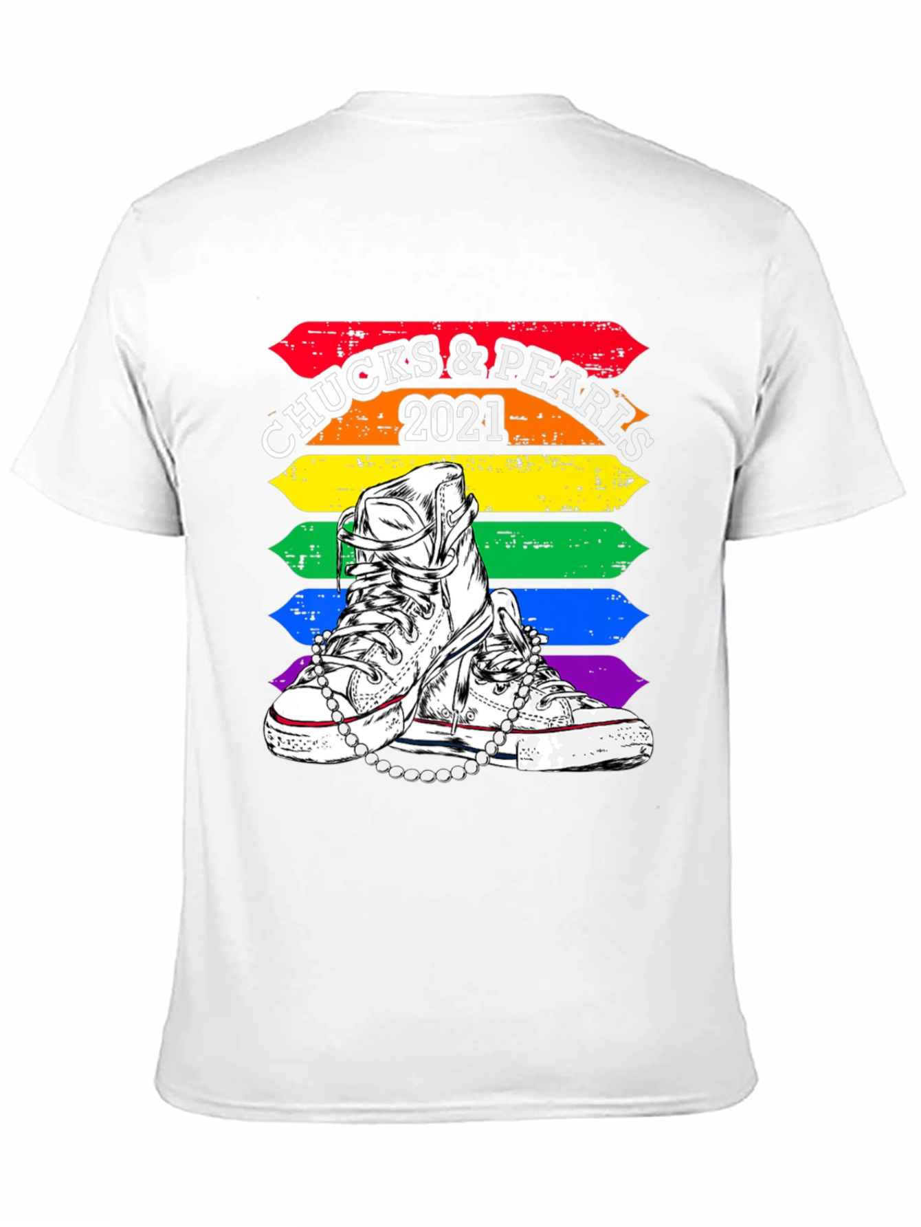Chucks & Pearls 2021 Pride T-Shirt