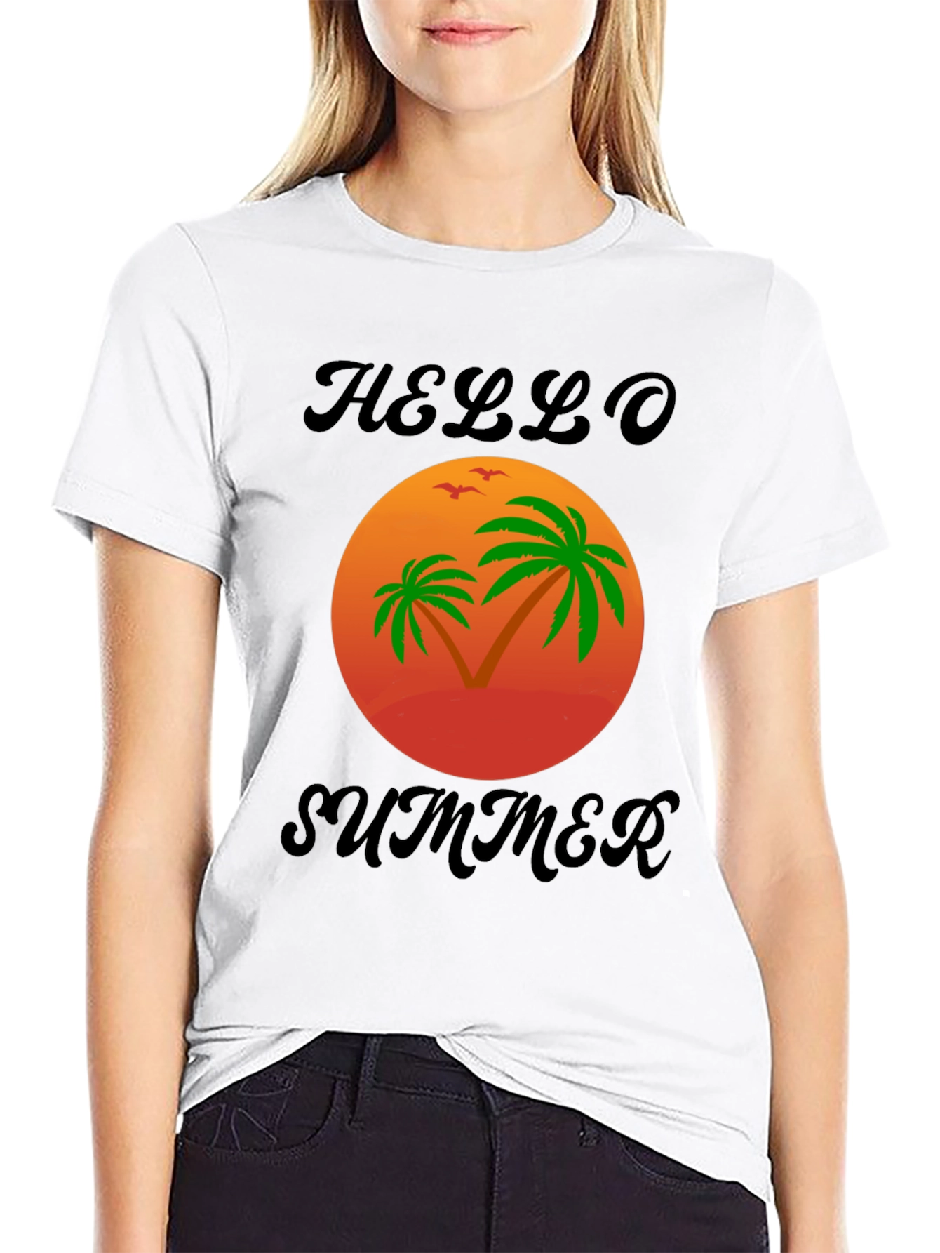Hello Summer Graphic Tee