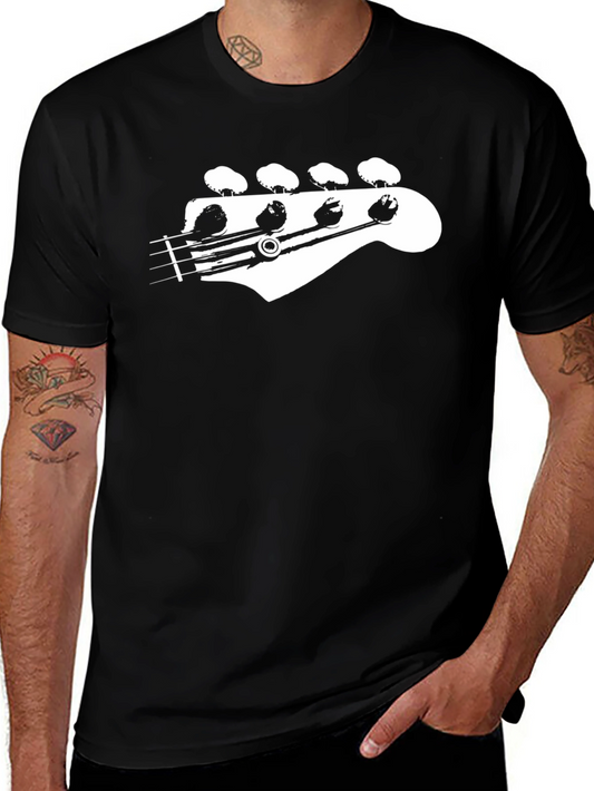 Guitar Headstock Graphic Tee - Musicians Essential