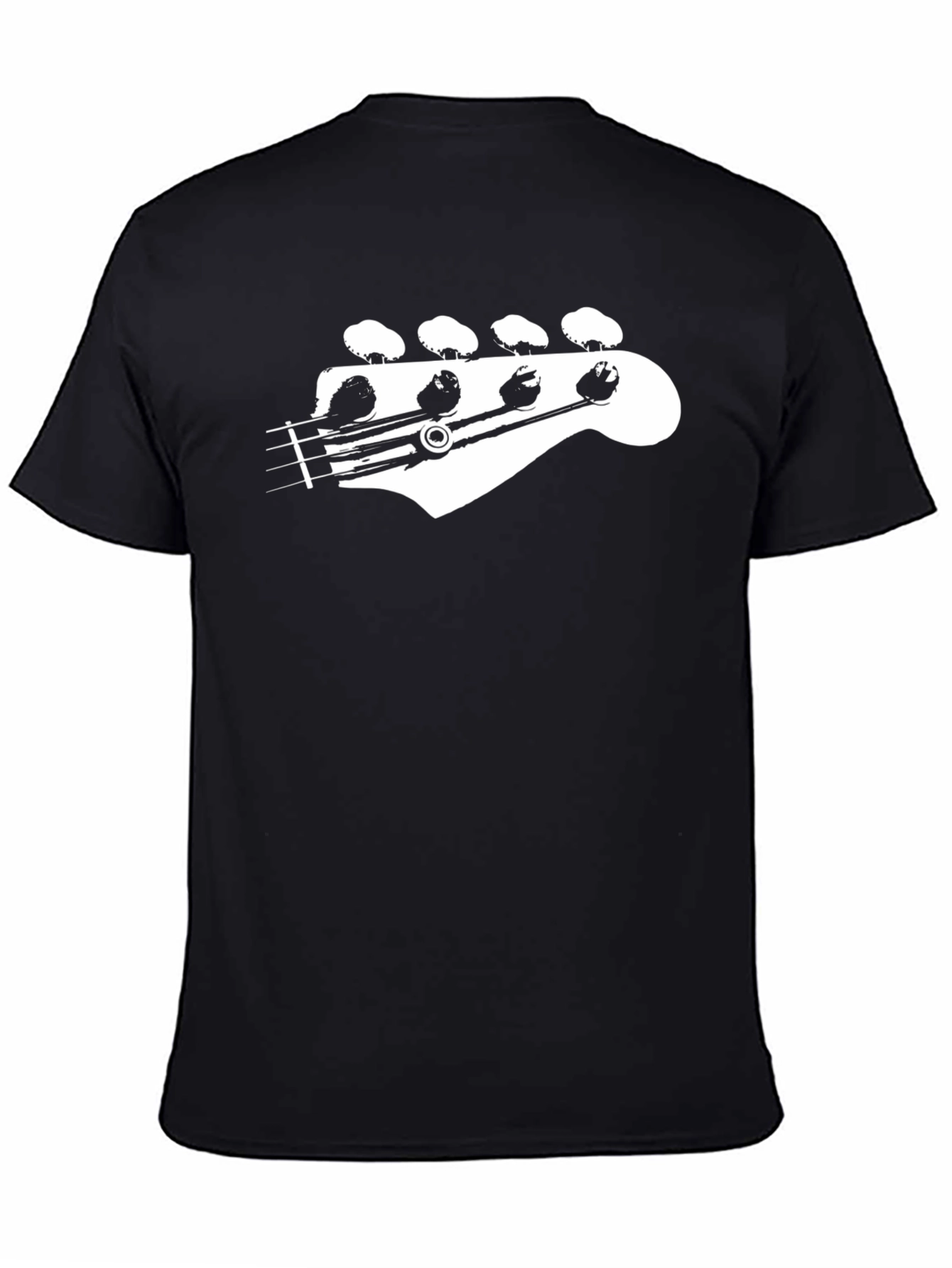 Guitar Headstock Graphic Tee - Musicians Essential