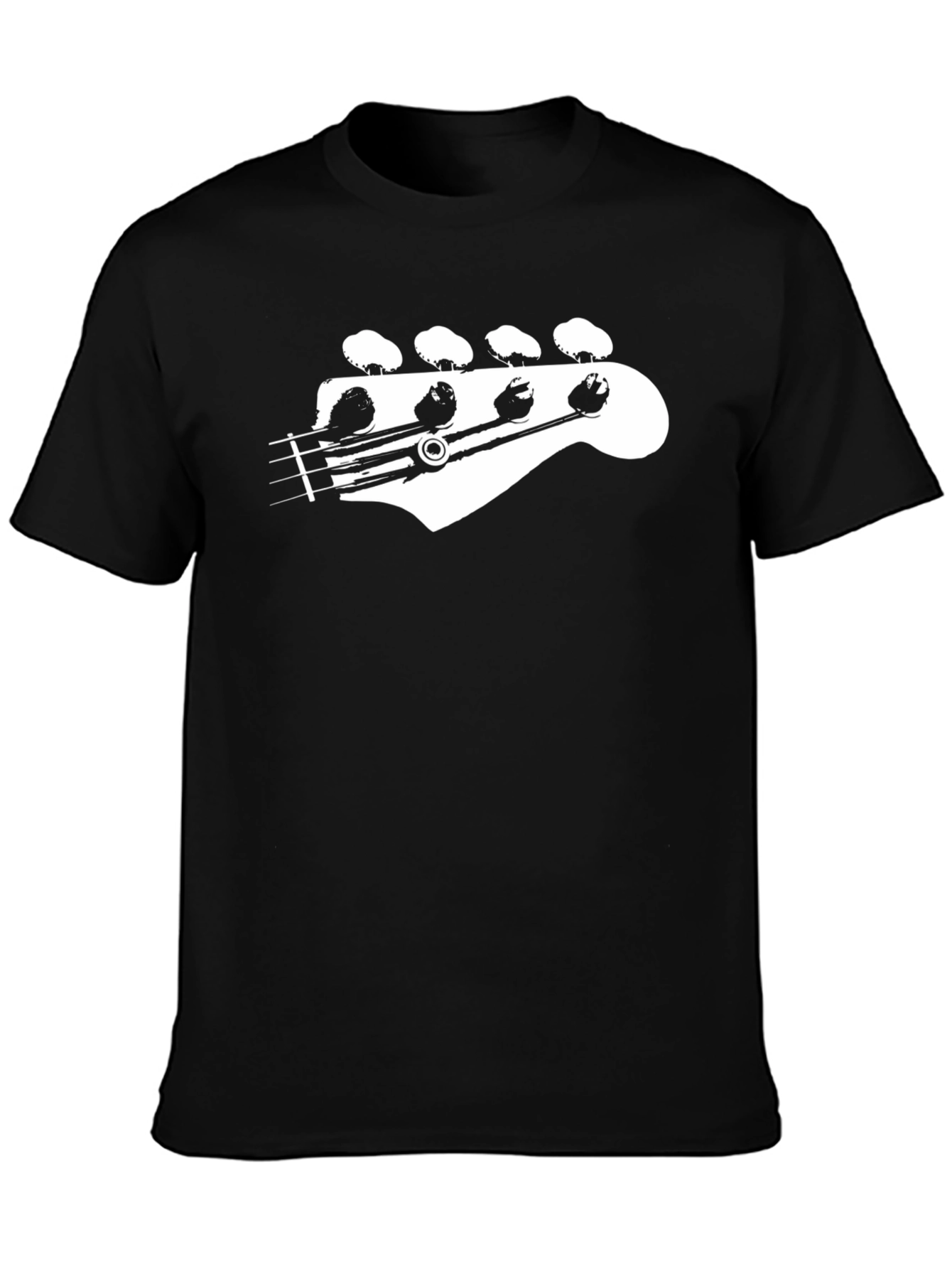 Guitar Headstock Graphic Tee - Musicians Essential