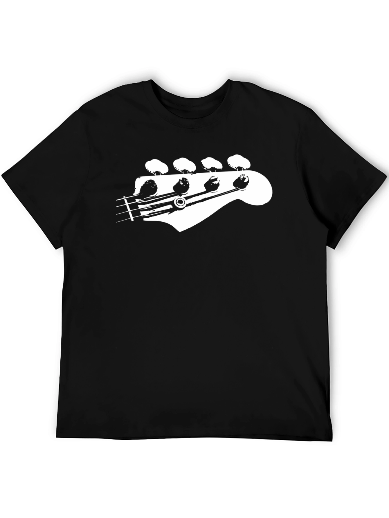 Guitar Headstock Graphic Tee - Musicians Essential