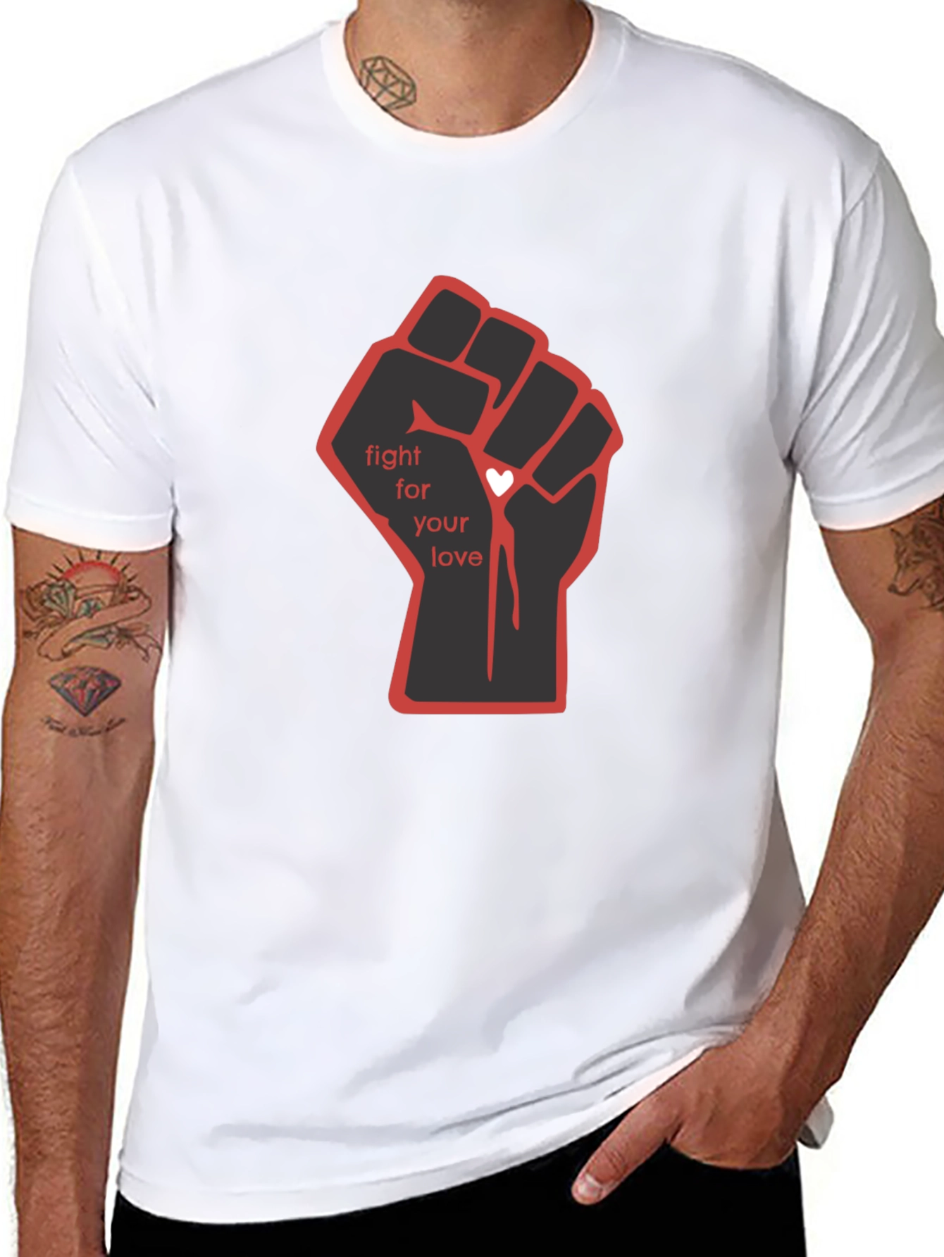 Fight For Your Love Graphic T-Shirt