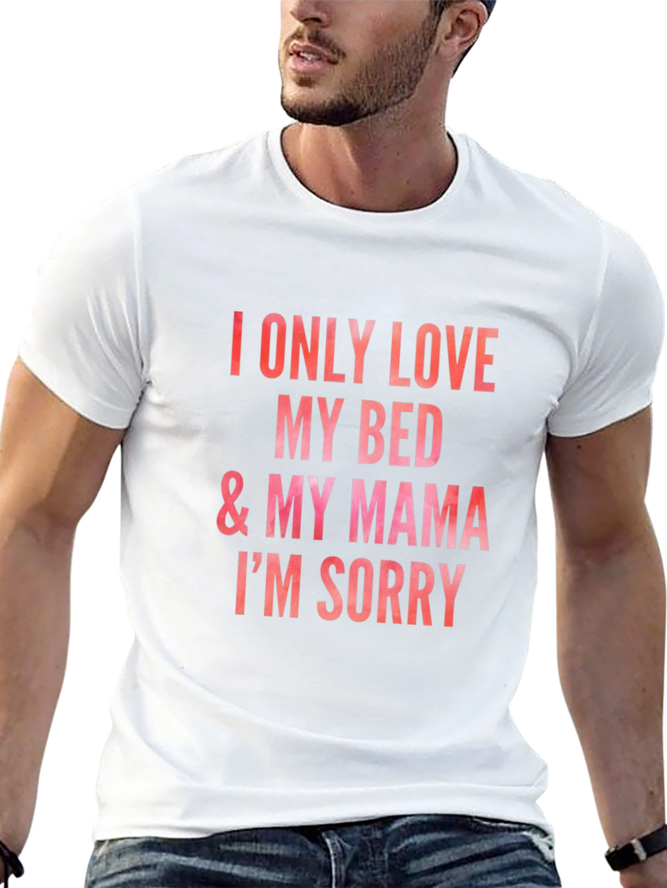 I Only Love My Bed & Mama Graphic Tee