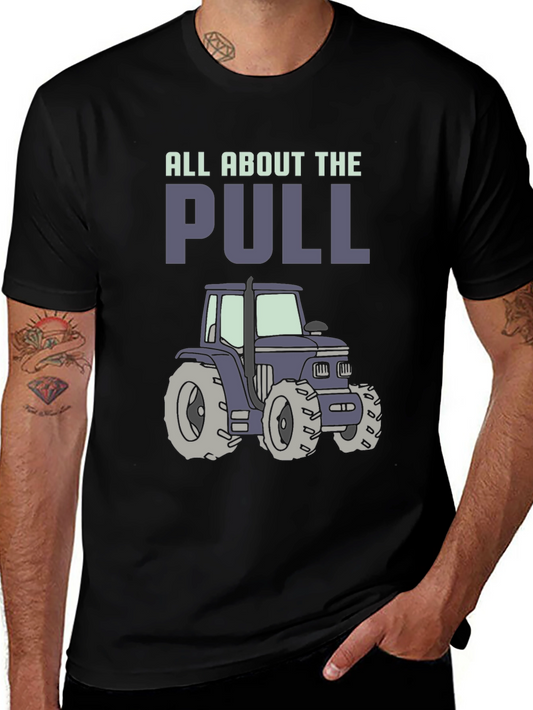 All About The Pull Tractor Graphic Tee