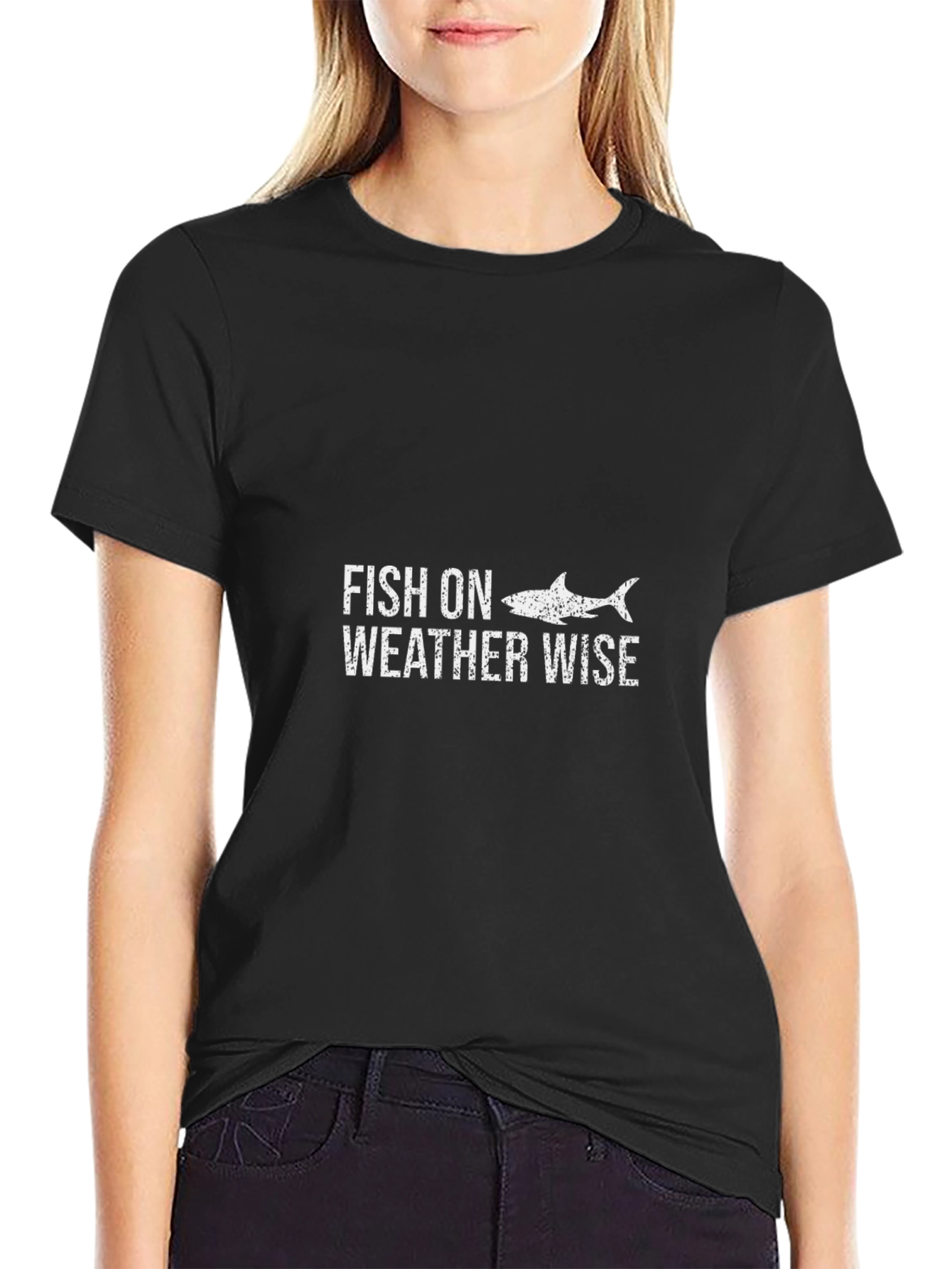 Fish On Weather Wise Graphic T-Shirt