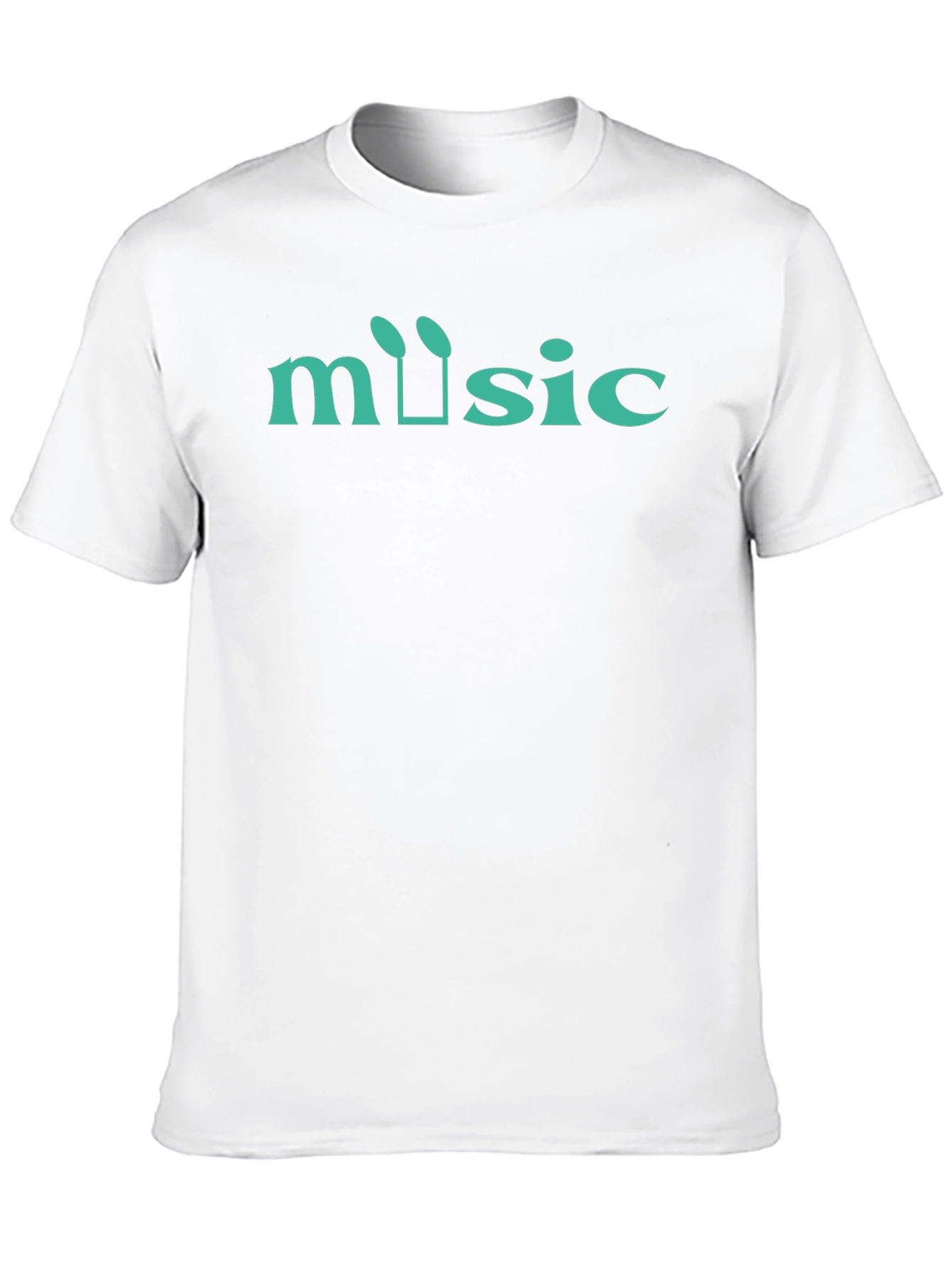 Music T-Shirt Black Cotton Tee