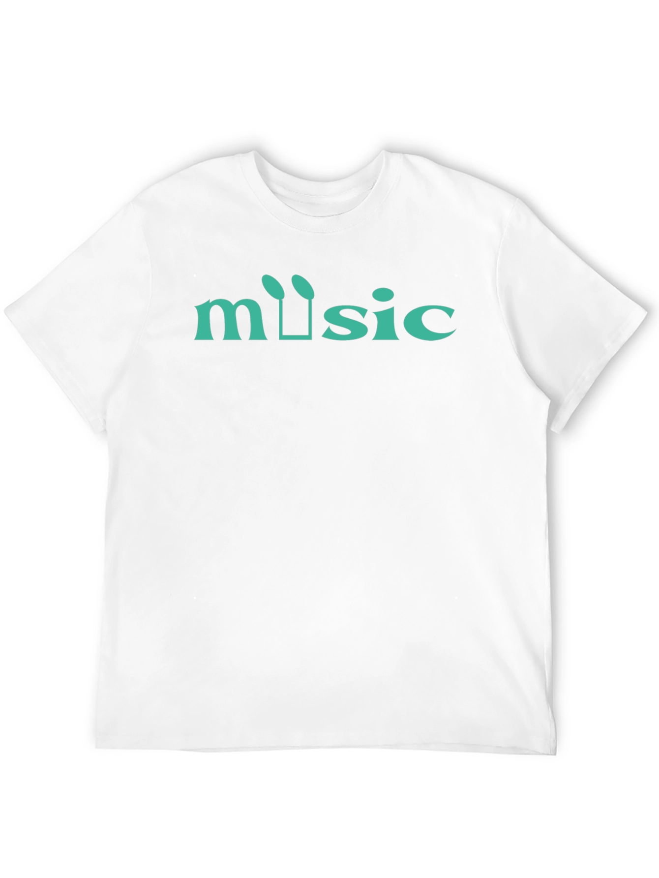 Music T-Shirt Black Cotton Tee