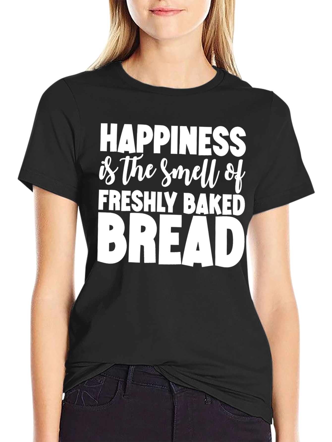 Freshly Baked Bread Happiness Graphic Tee