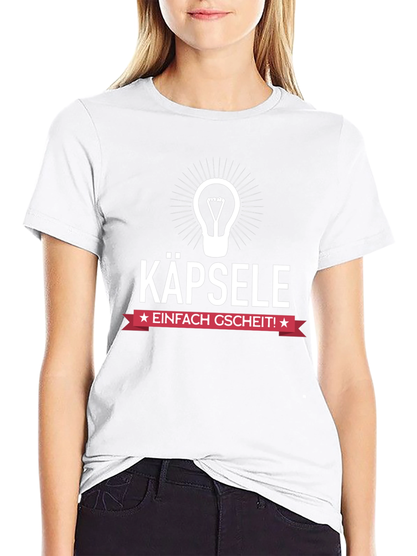 Käpsele Lightbulb T-Shirt - Simply Smart!