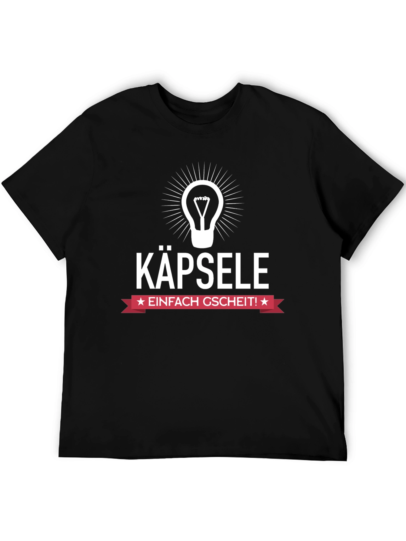 Käpsele Lightbulb T-Shirt - Simply Smart!