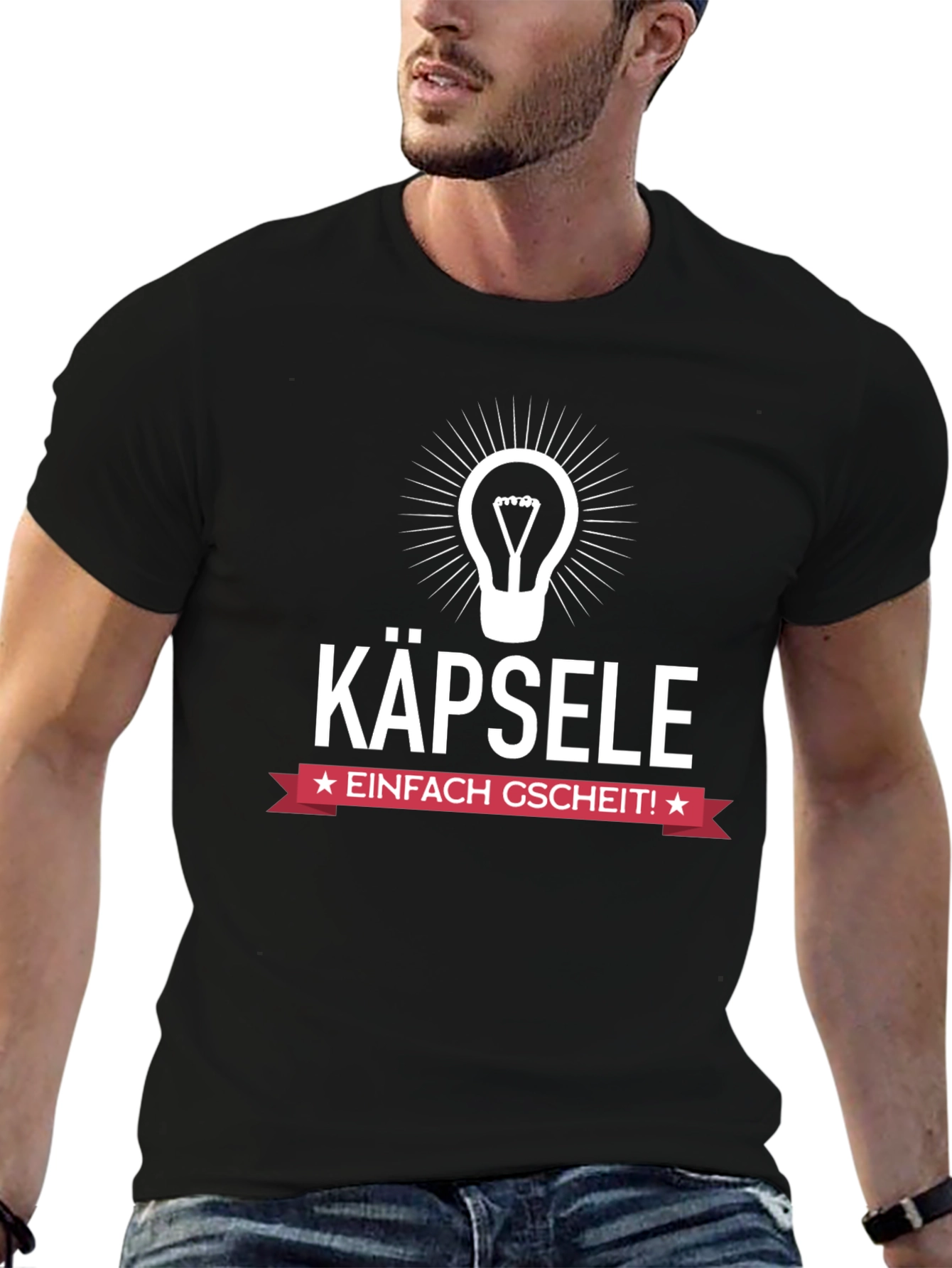 Käpsele Lightbulb T-Shirt - Simply Smart!