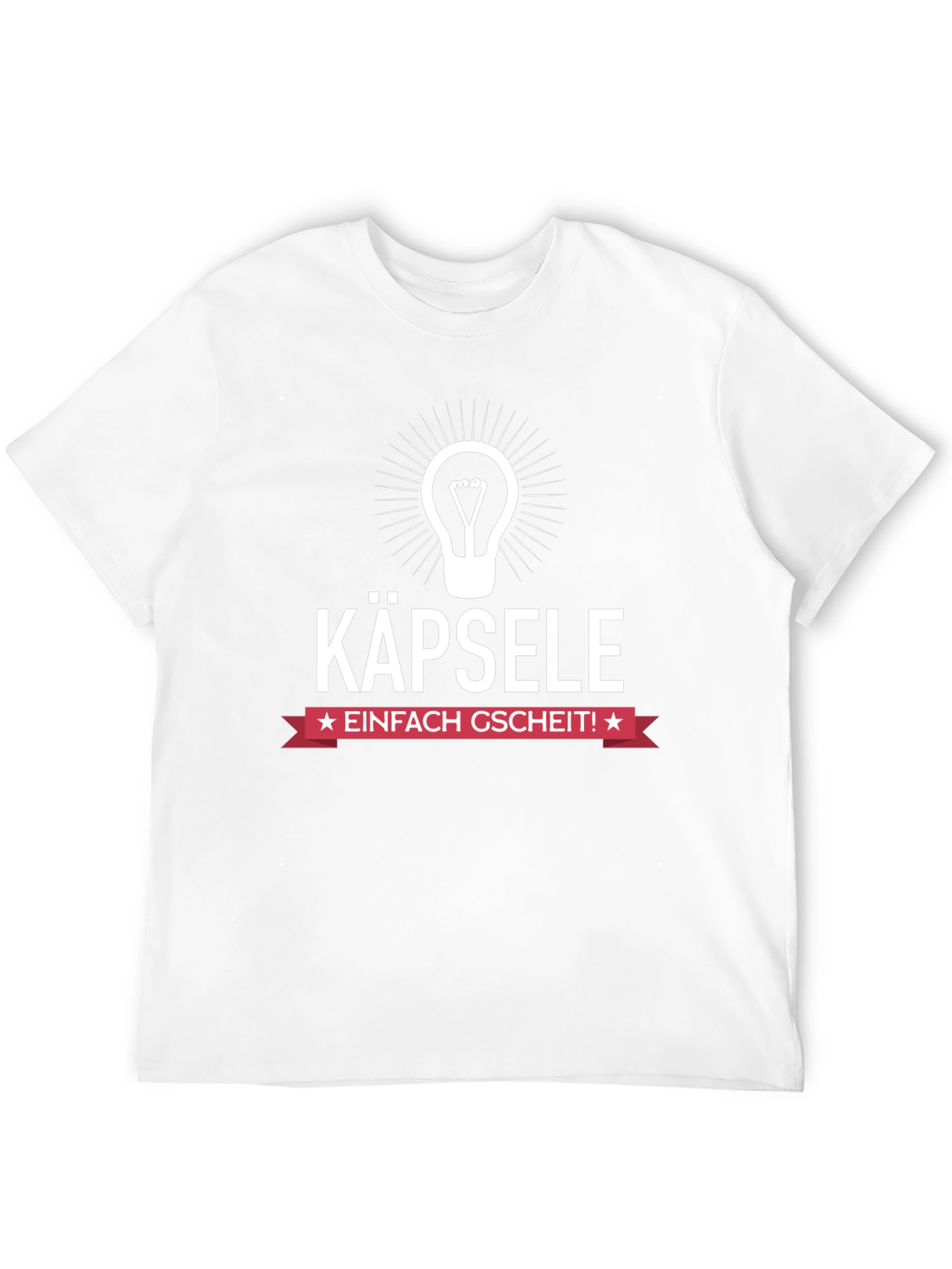 Käpsele Lightbulb T-Shirt - Simply Smart!