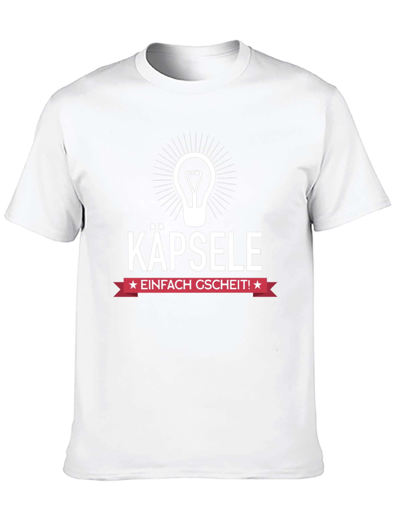 Käpsele Lightbulb T-Shirt - Simply Smart!
