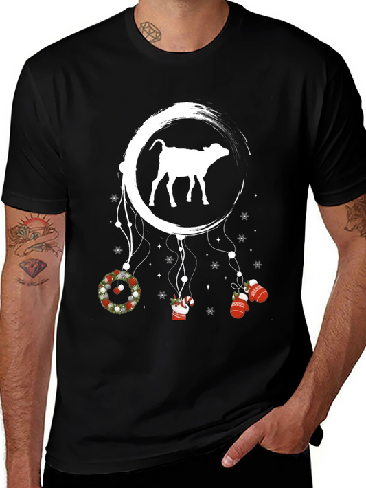 Festive Cow Dreamcatcher T-Shirt