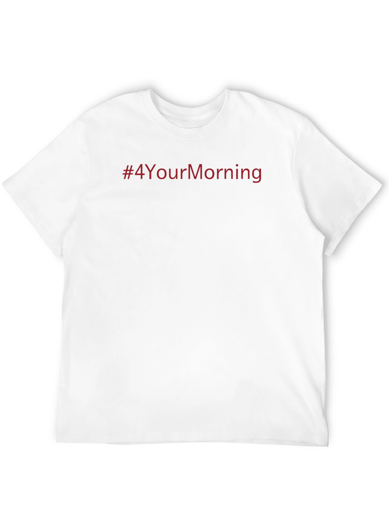 #4YourMorning Crewneck T-Shirt