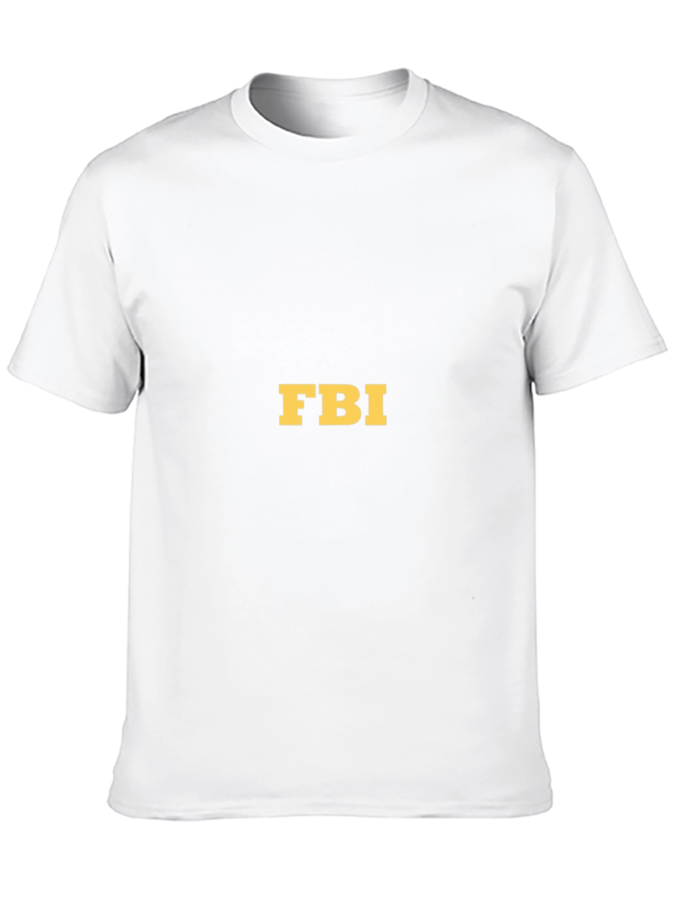 FBI Black Graphic Tee