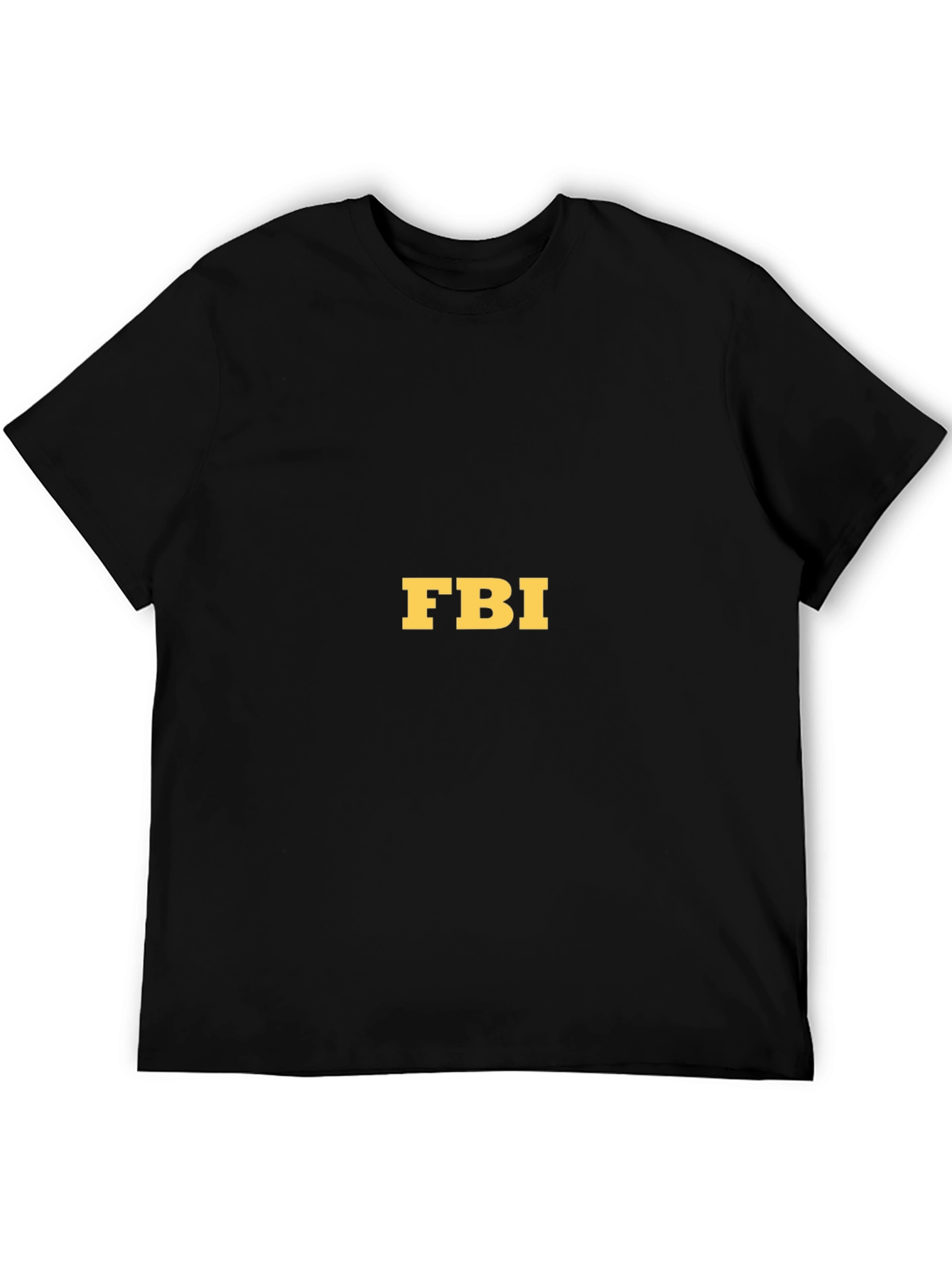 FBI Black Graphic Tee