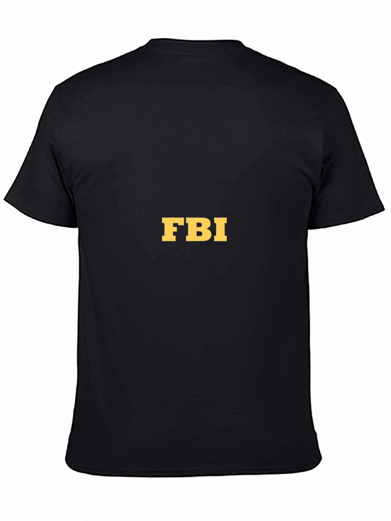 FBI Black Graphic Tee