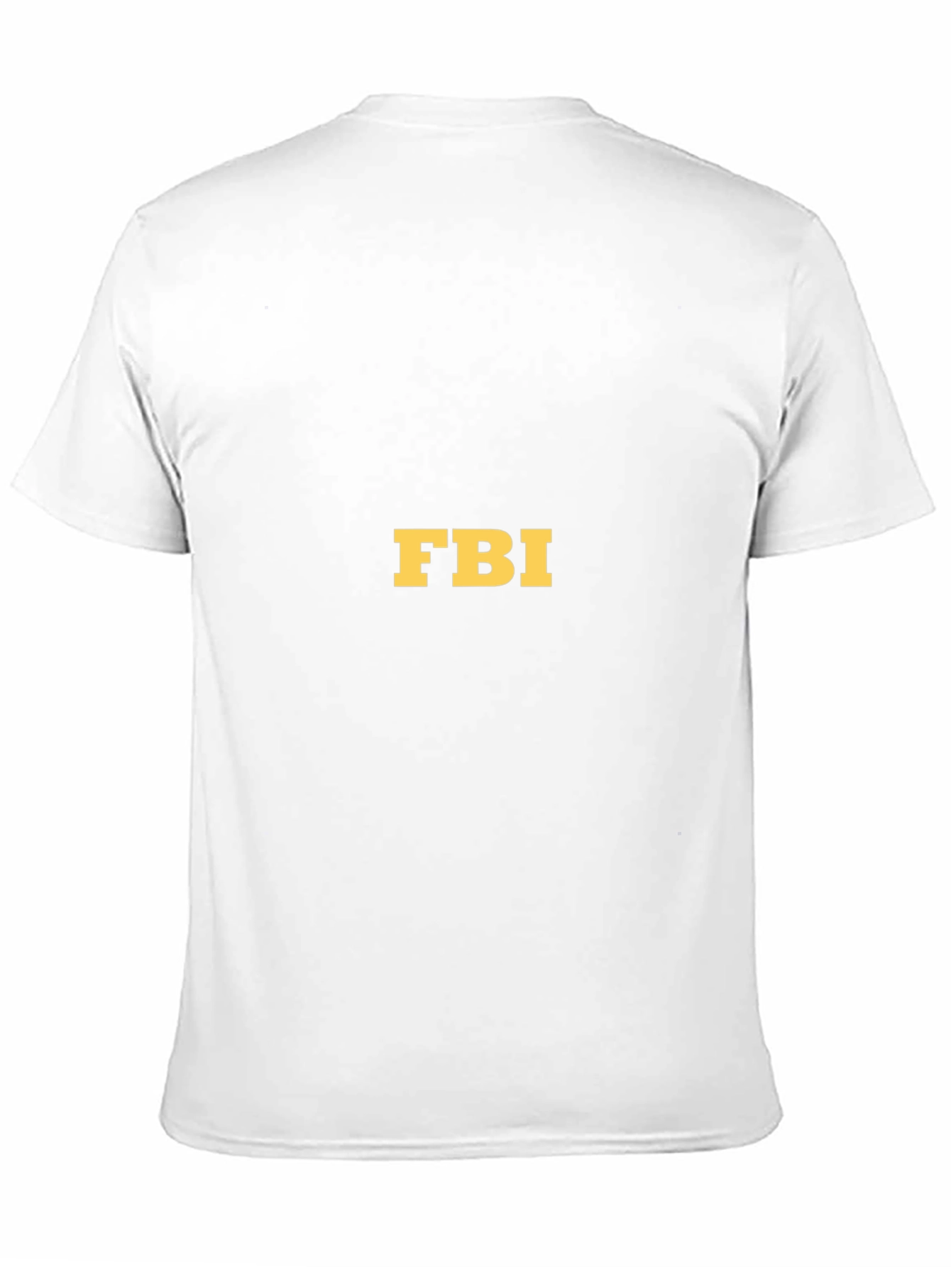FBI Black Graphic Tee