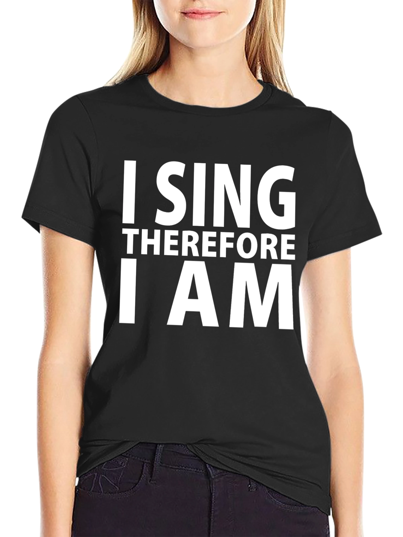 I Sing Therefore I Am Graphic Tee