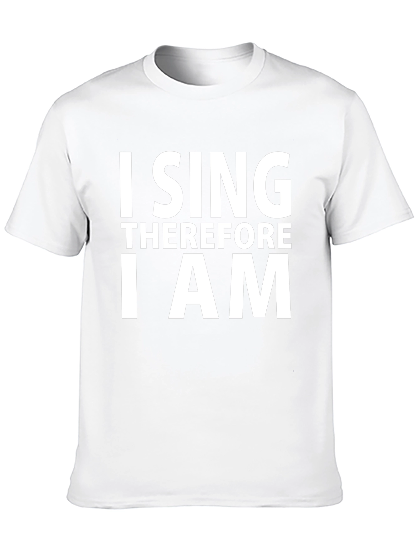 I Sing Therefore I Am Graphic Tee