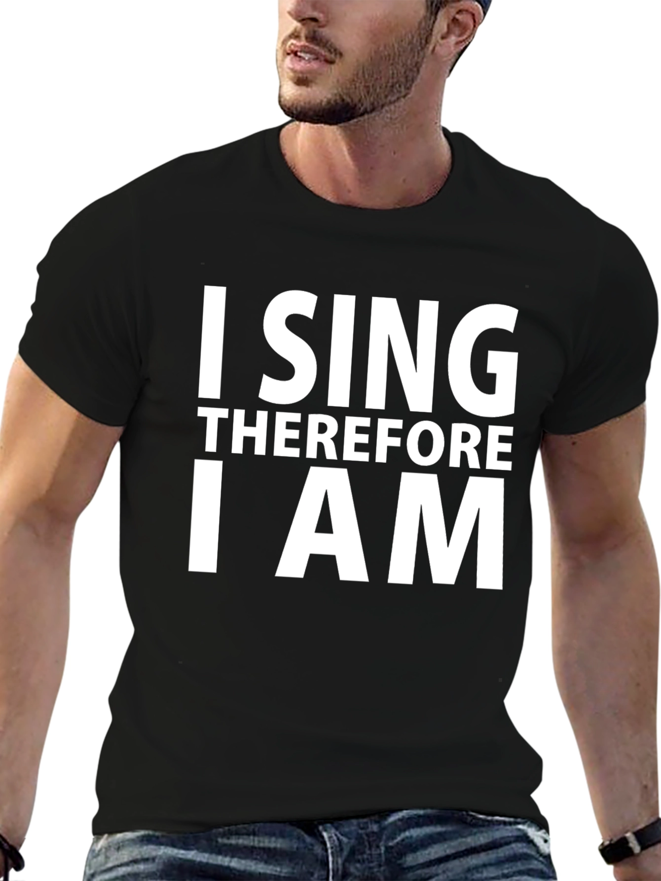 I Sing Therefore I Am Graphic Tee